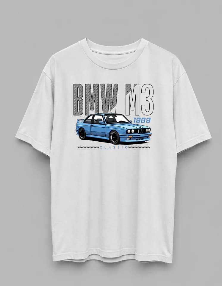 BMW M3 1989 — білий