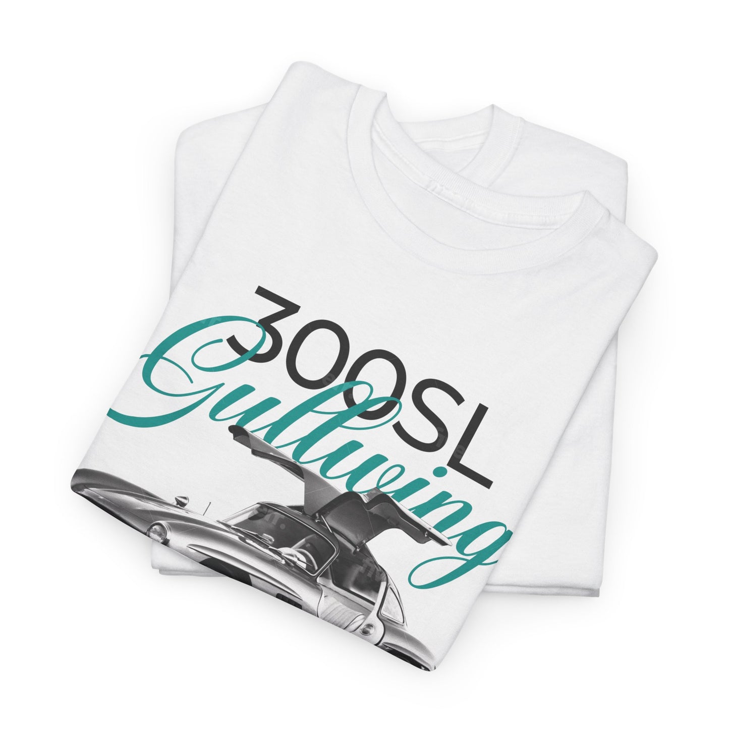 Mercedes-Benz 300SL Gullwing T-Shirt – Vintage Car Icon