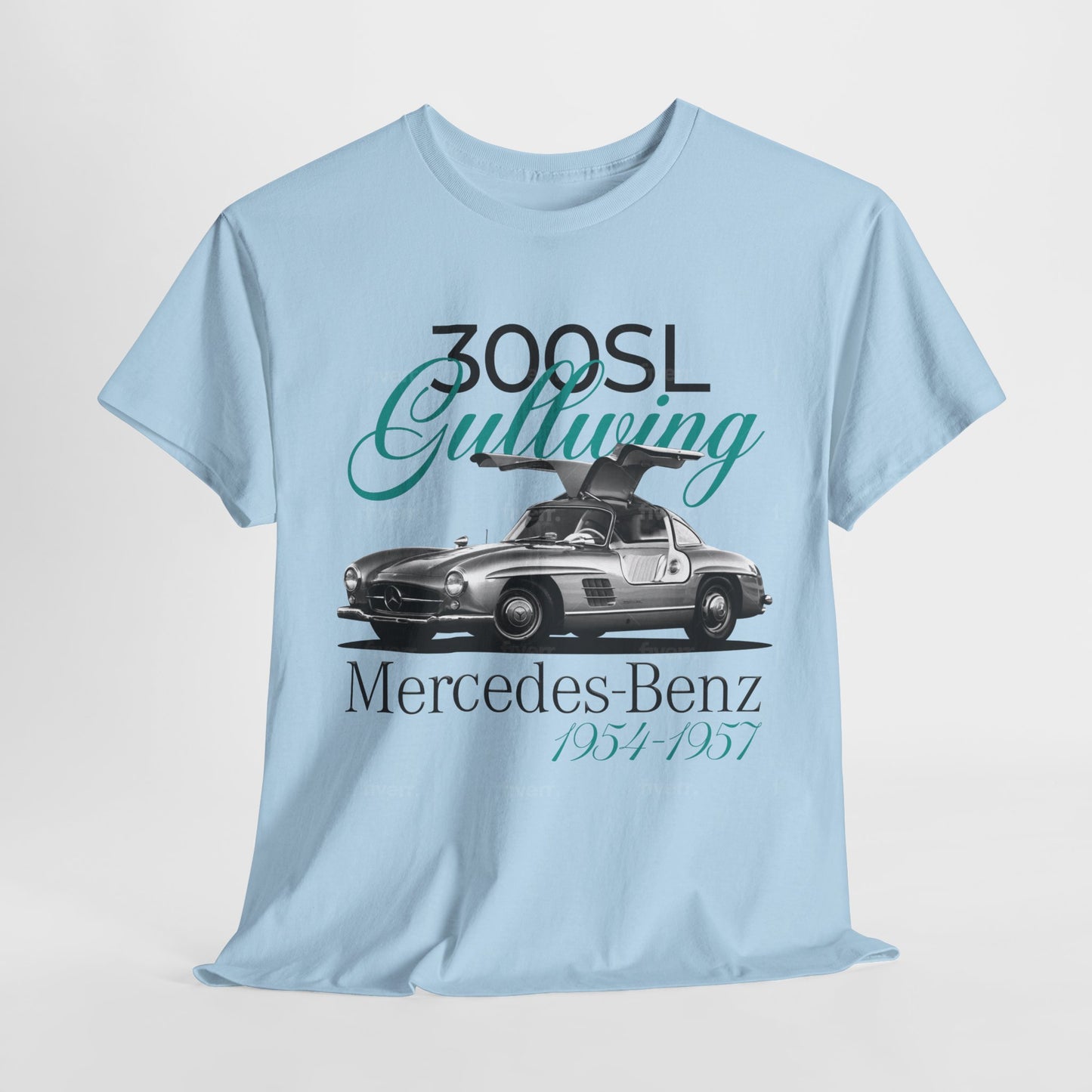 Mercedes-Benz 300SL Gullwing T-Shirt – Vintage Car Icon