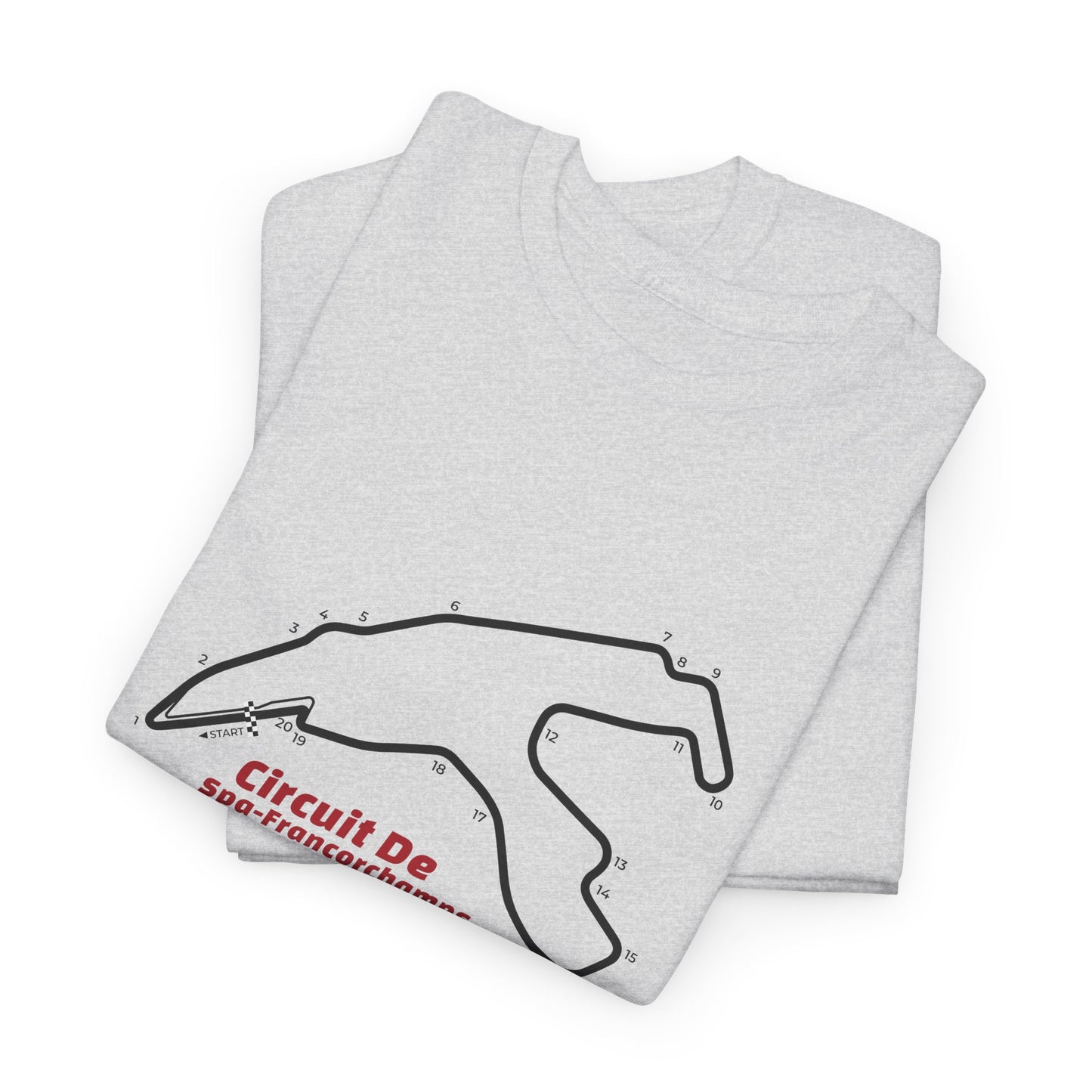 Circuit de Spa-Francorchamps T-Shirt – Legendary F1 Track Design