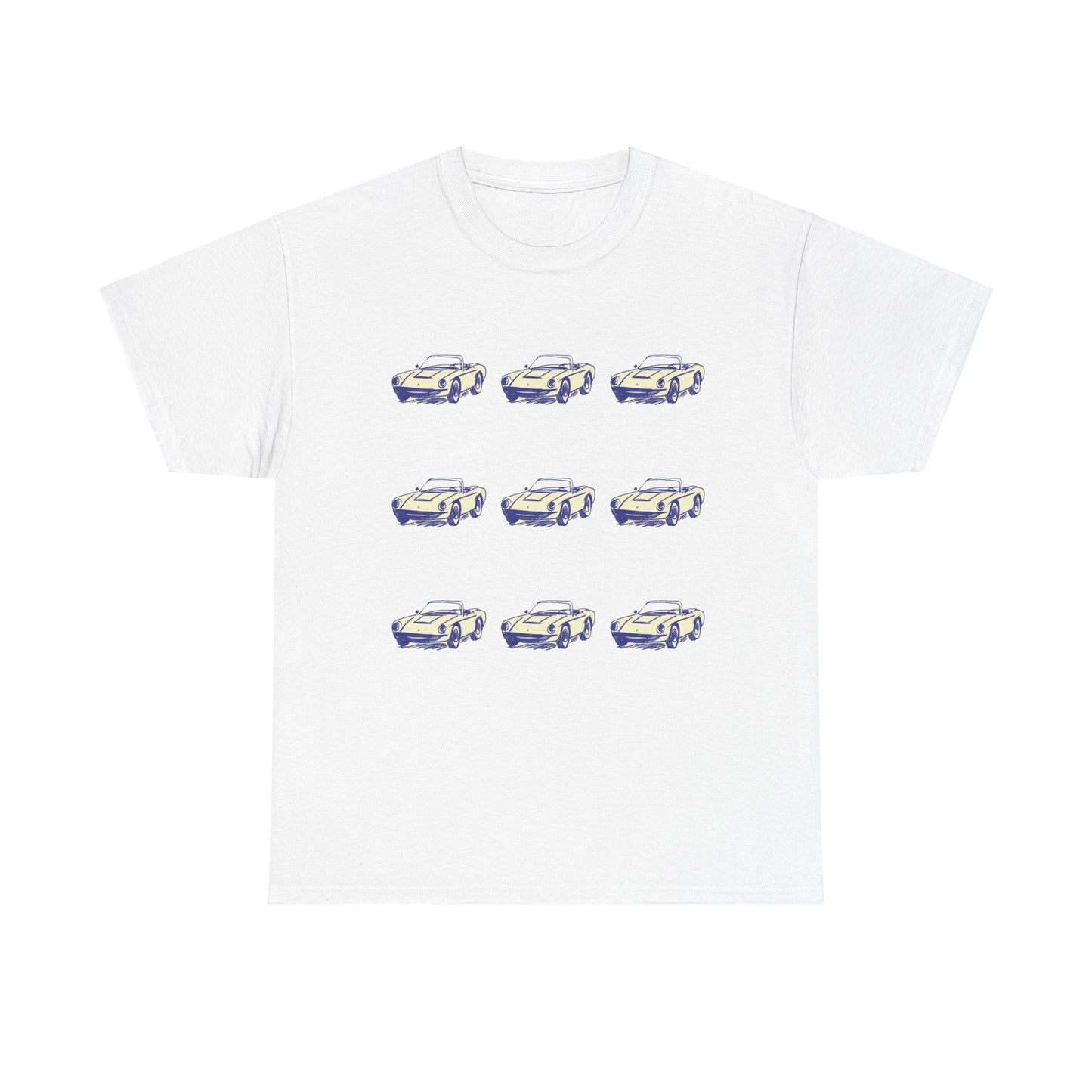 Vintage Cabriolet T-Shirt – Retro Classic Car Design for Car Lovers (light)