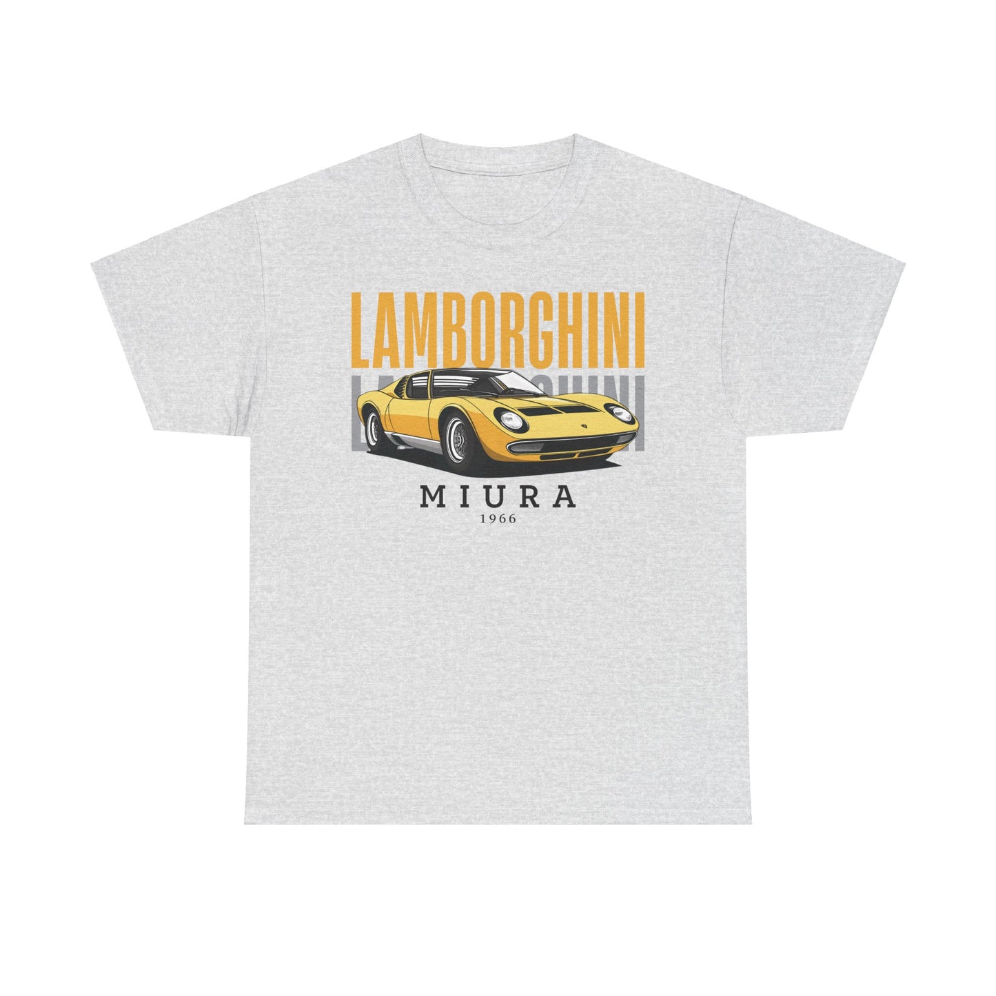 Lamborghini Miura T-Shirt – Classic Supercar Legend