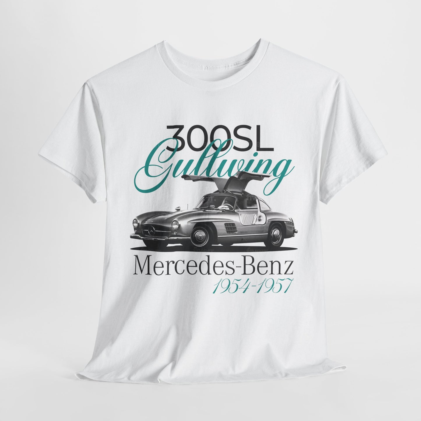 Mercedes-Benz 300SL Gullwing T-Shirt – Vintage Car Icon