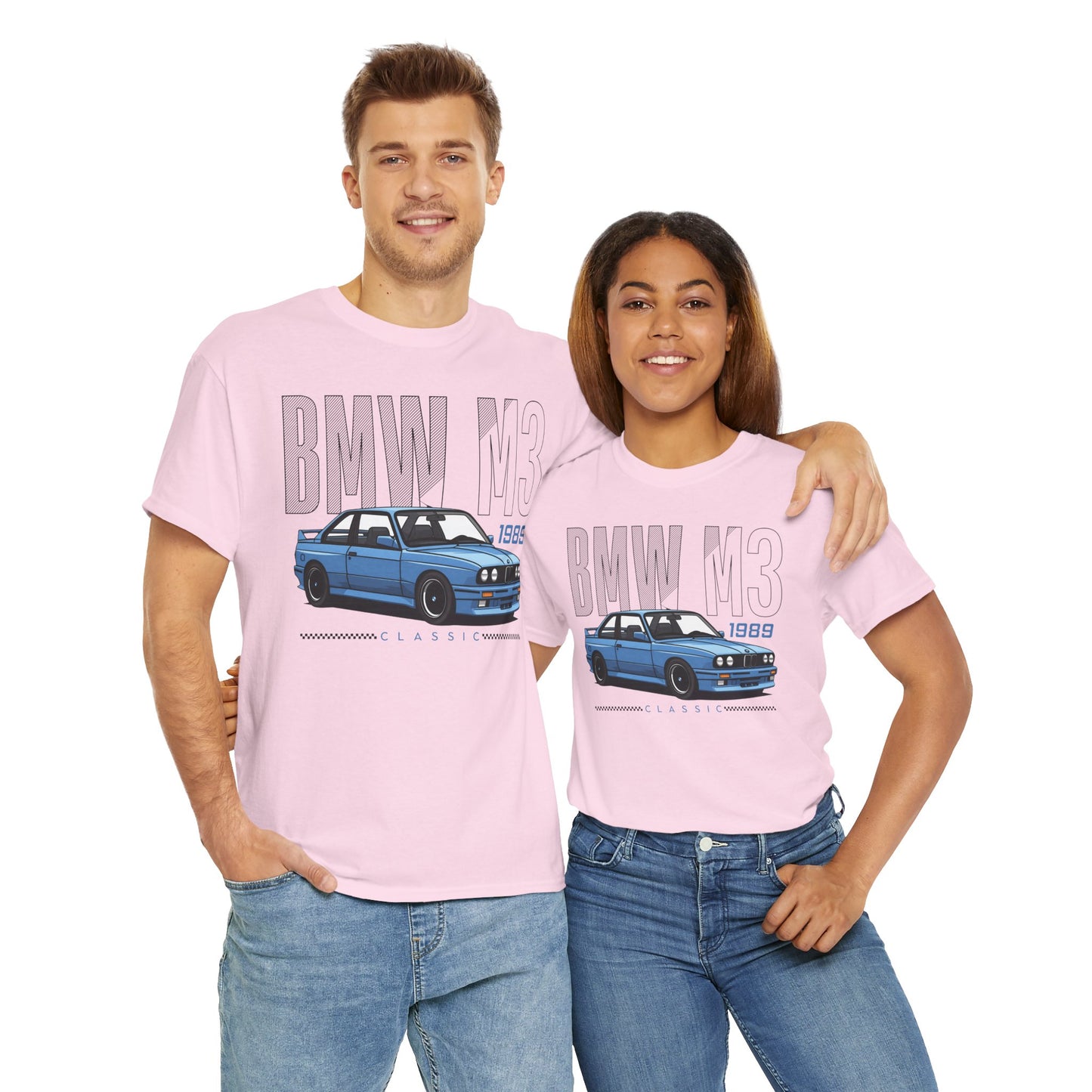 1989 Classic Car T-Shirt – Retro BMW E30 Design for Car Enthusiasts