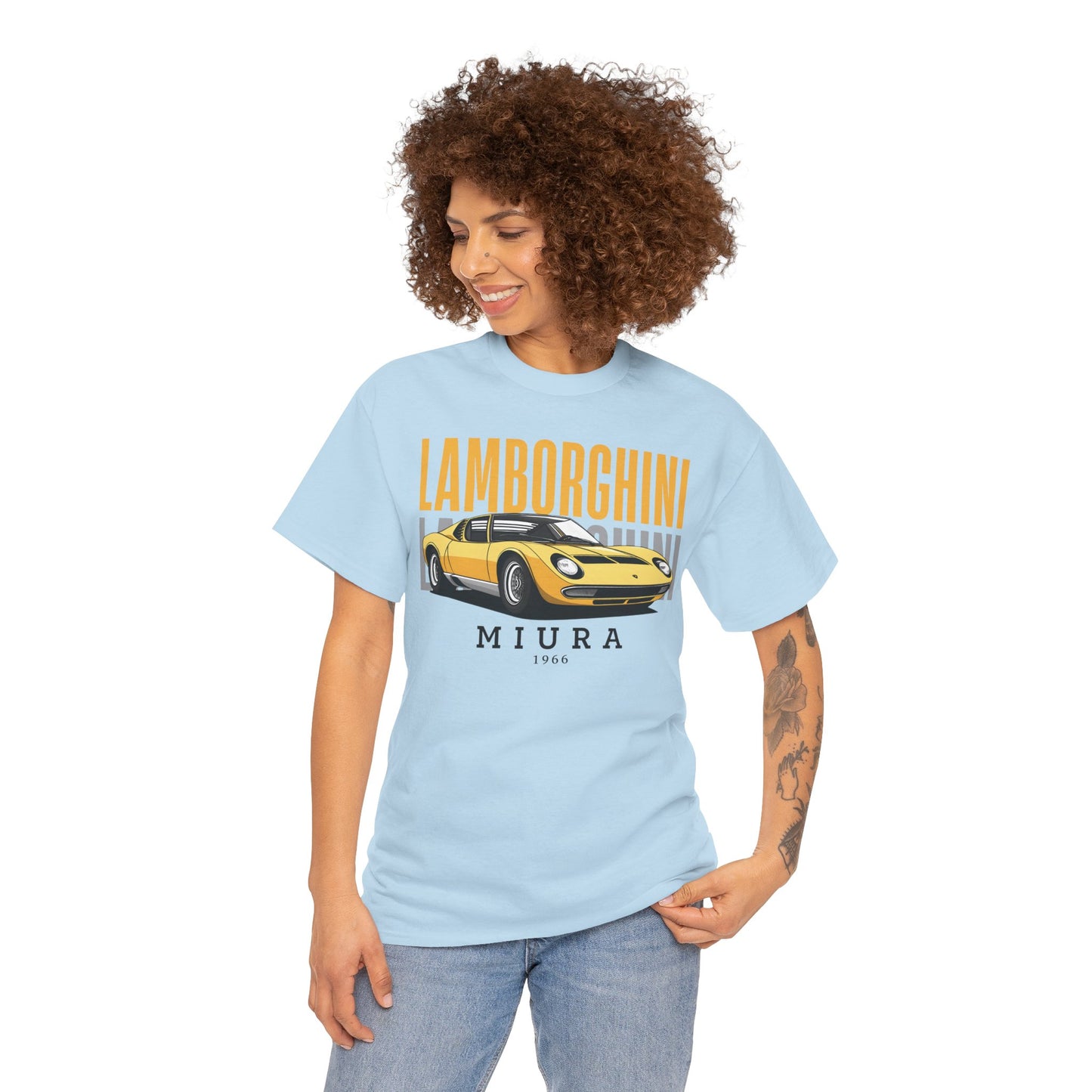 Lamborghini Miura T-Shirt – Classic Supercar Legend