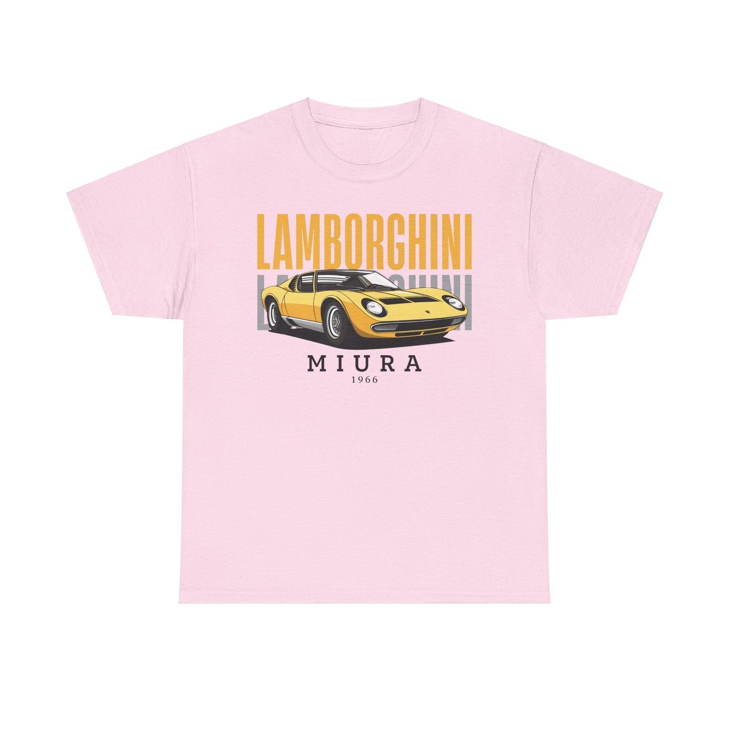 Lamborghini Miura T-Shirt – Classic Supercar Legend