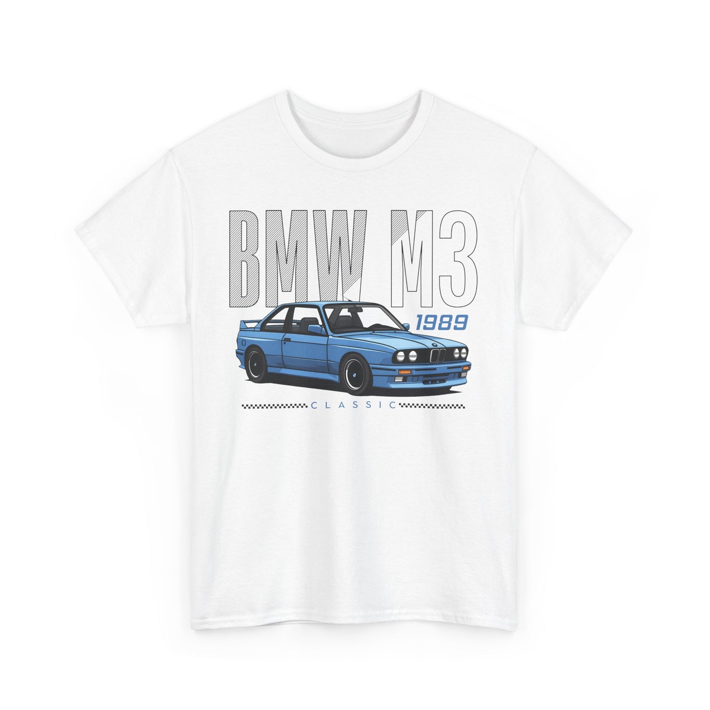 1989 Classic Car T-Shirt – Retro BMW E30 Design for Car Enthusiasts