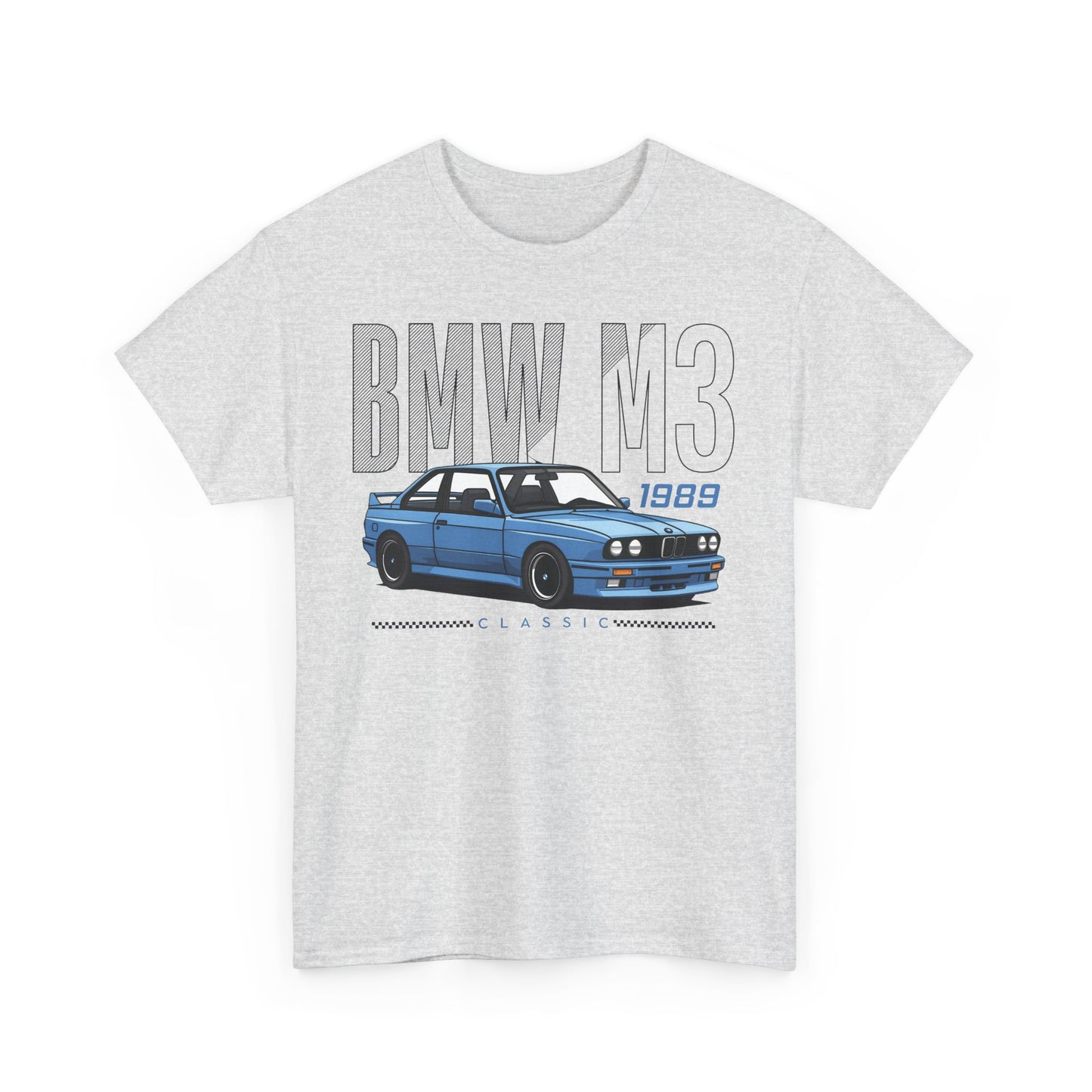 1989 Classic Car T-Shirt – Retro BMW E30 Design for Car Enthusiasts