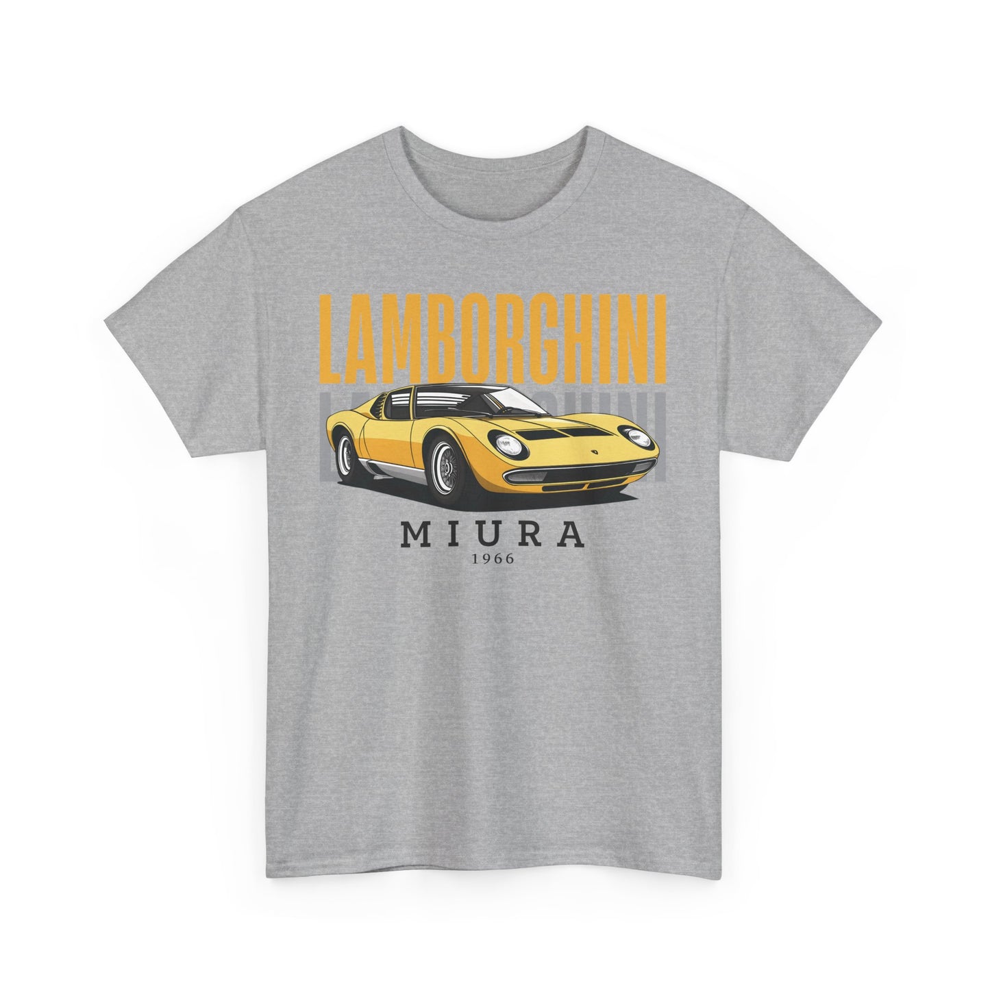 Lamborghini Miura T-Shirt – Classic Supercar Legend