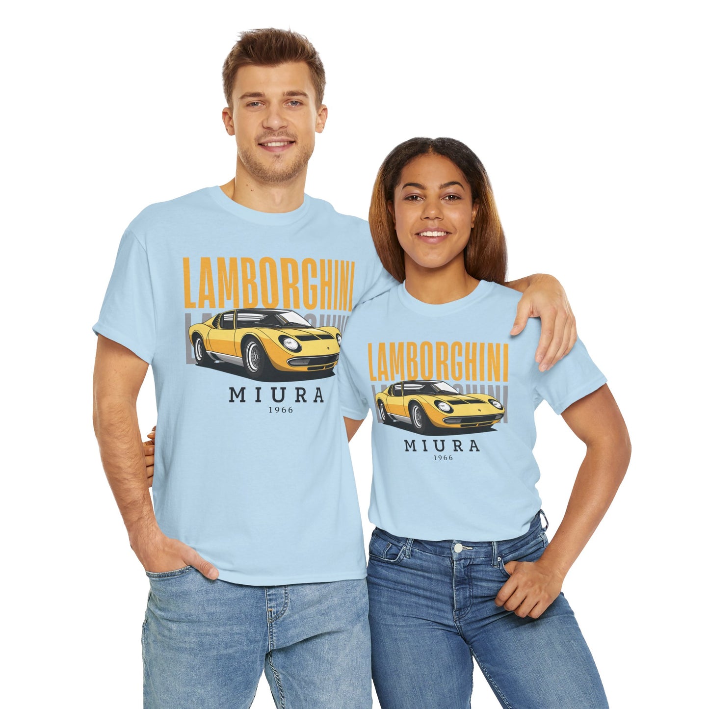 Lamborghini Miura T-Shirt – Classic Supercar Legend