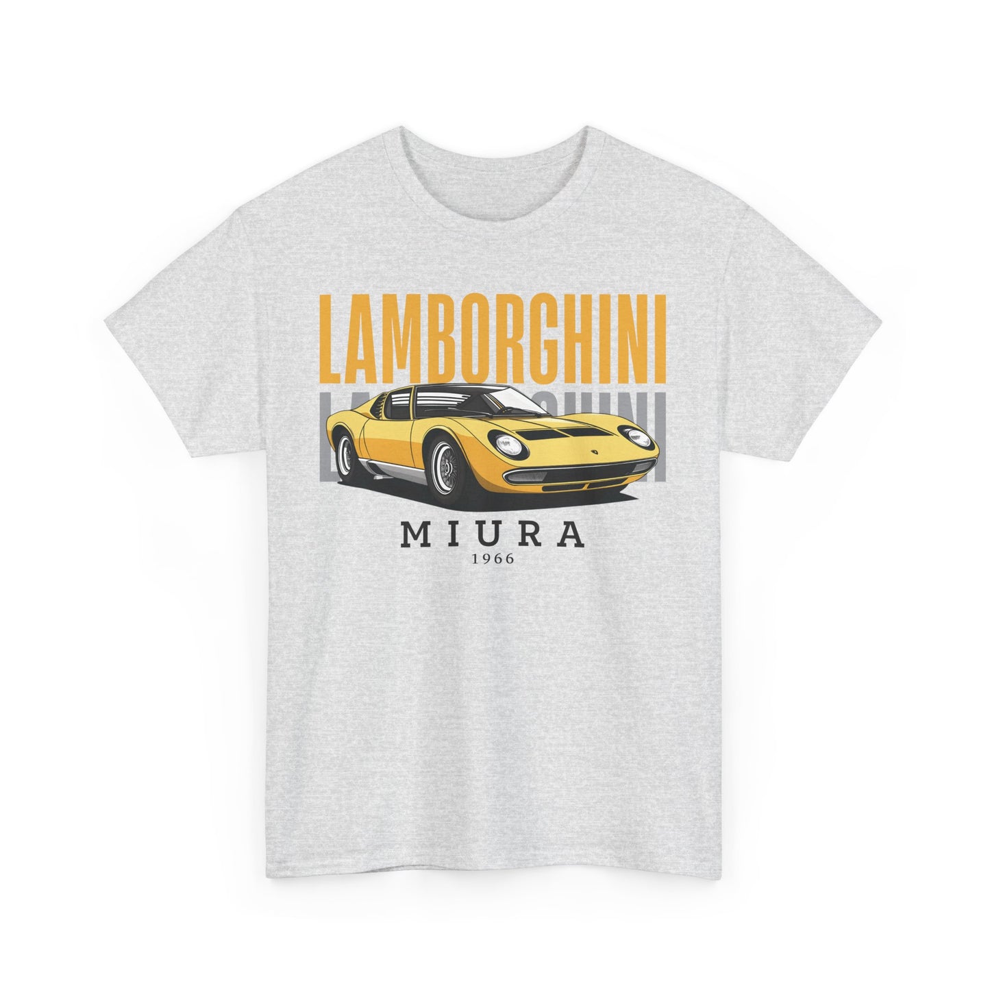 Lamborghini Miura T-Shirt – Classic Supercar Legend