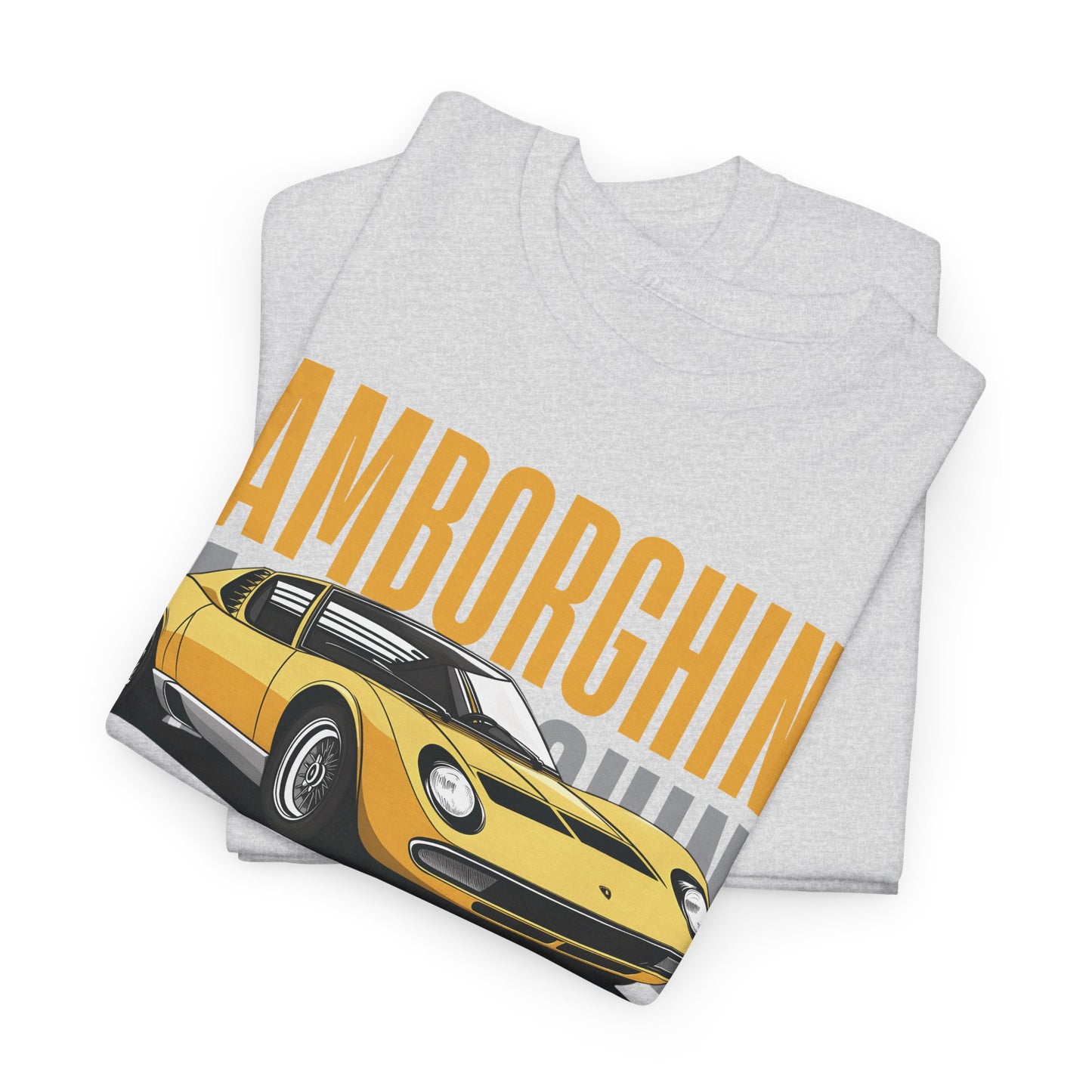 Lamborghini Miura T-Shirt – Classic Supercar Legend