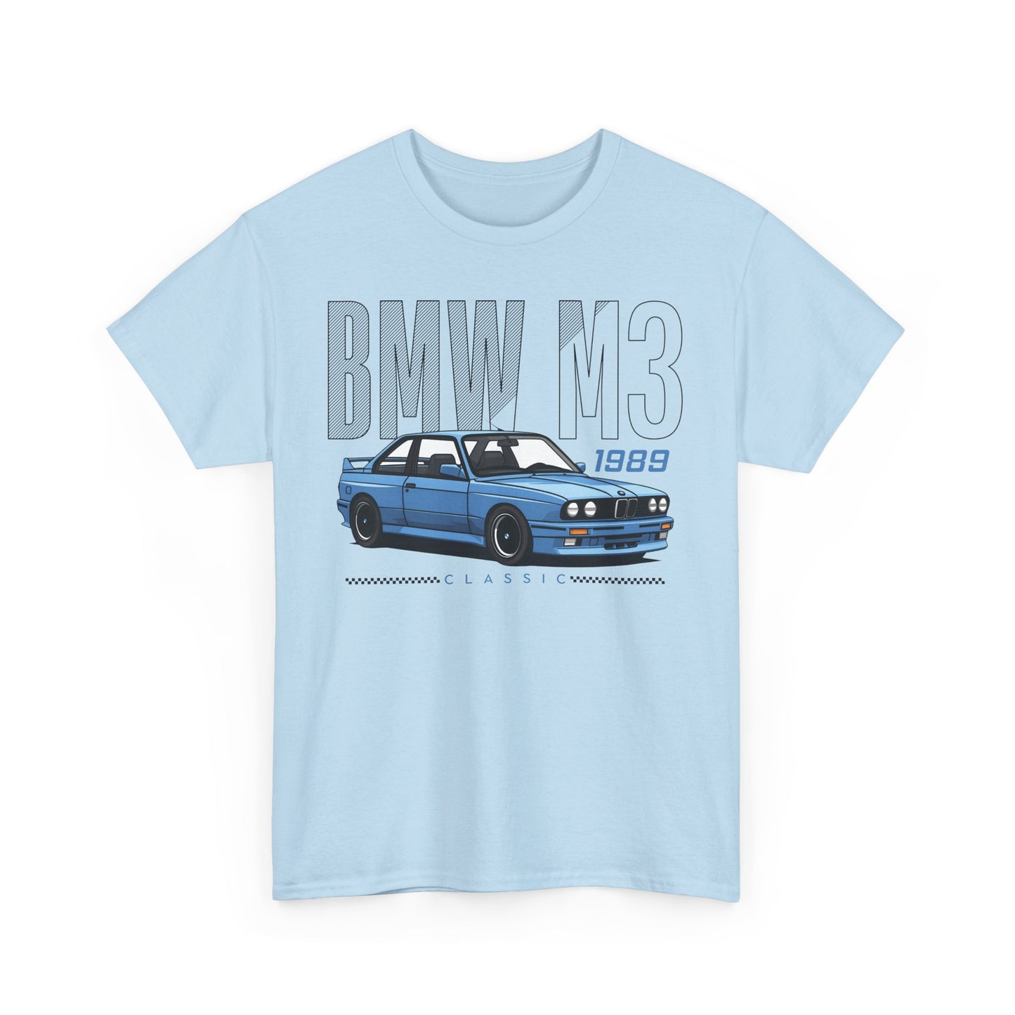 1989 Classic Car T-Shirt – Retro BMW E30 Design for Car Enthusiasts