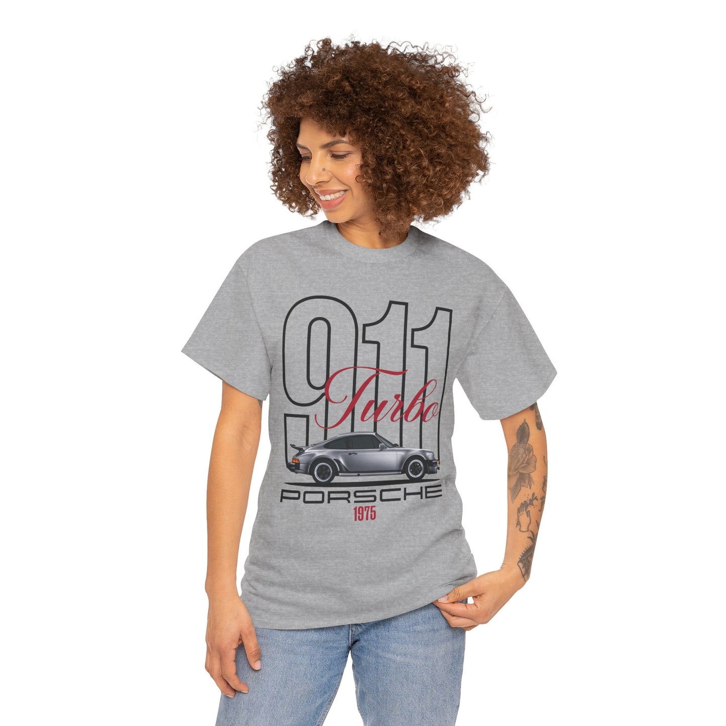 Porsche 911 Turbo 1975 T-Shirt – Classic Car Legend