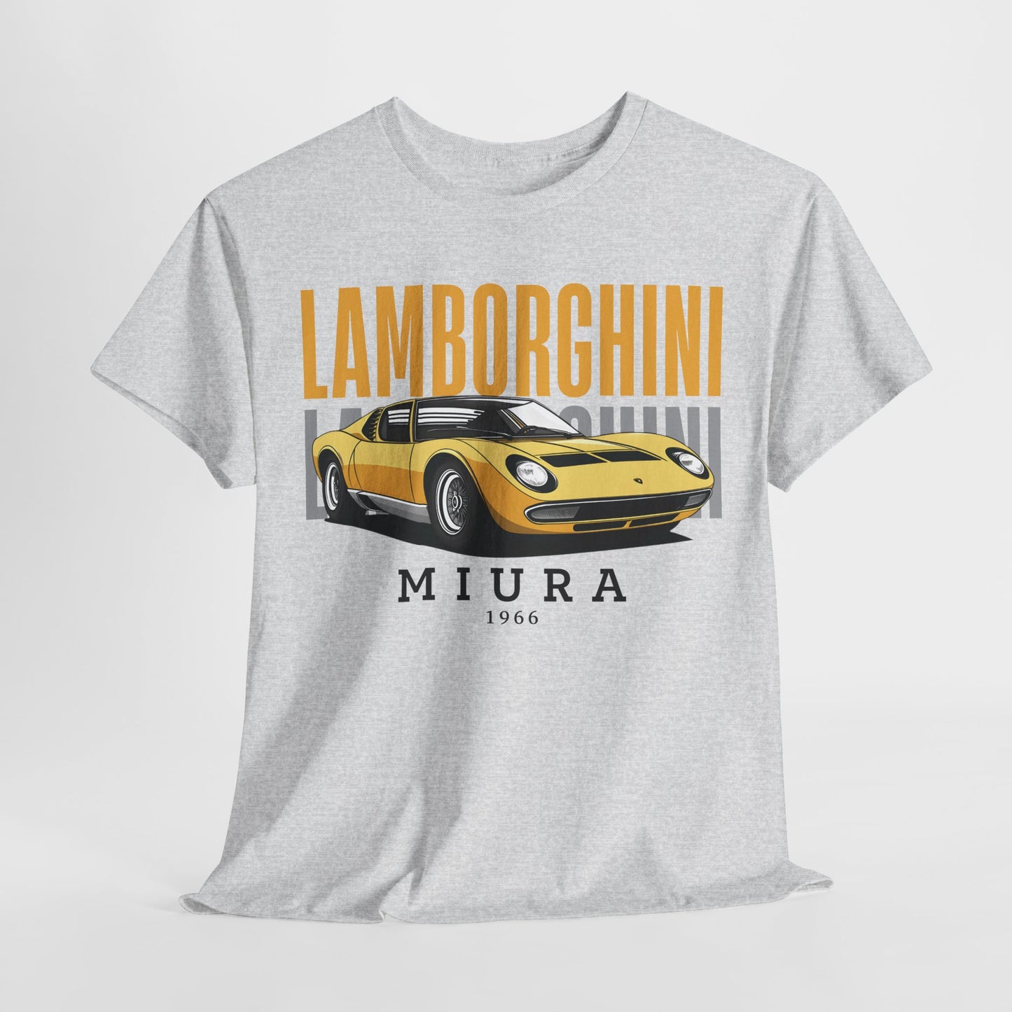 Lamborghini Miura T-Shirt – Classic Supercar Legend