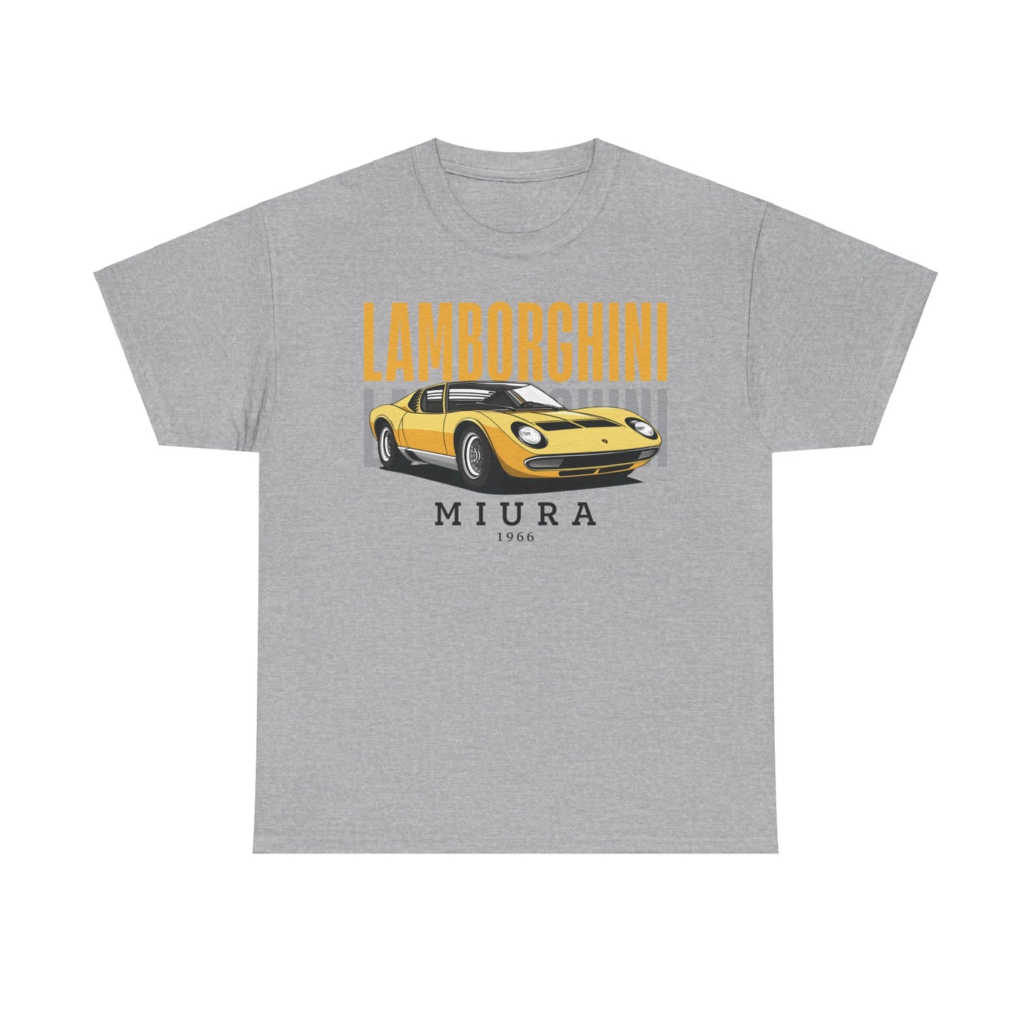 Lamborghini Miura T-Shirt – Classic Supercar Legend