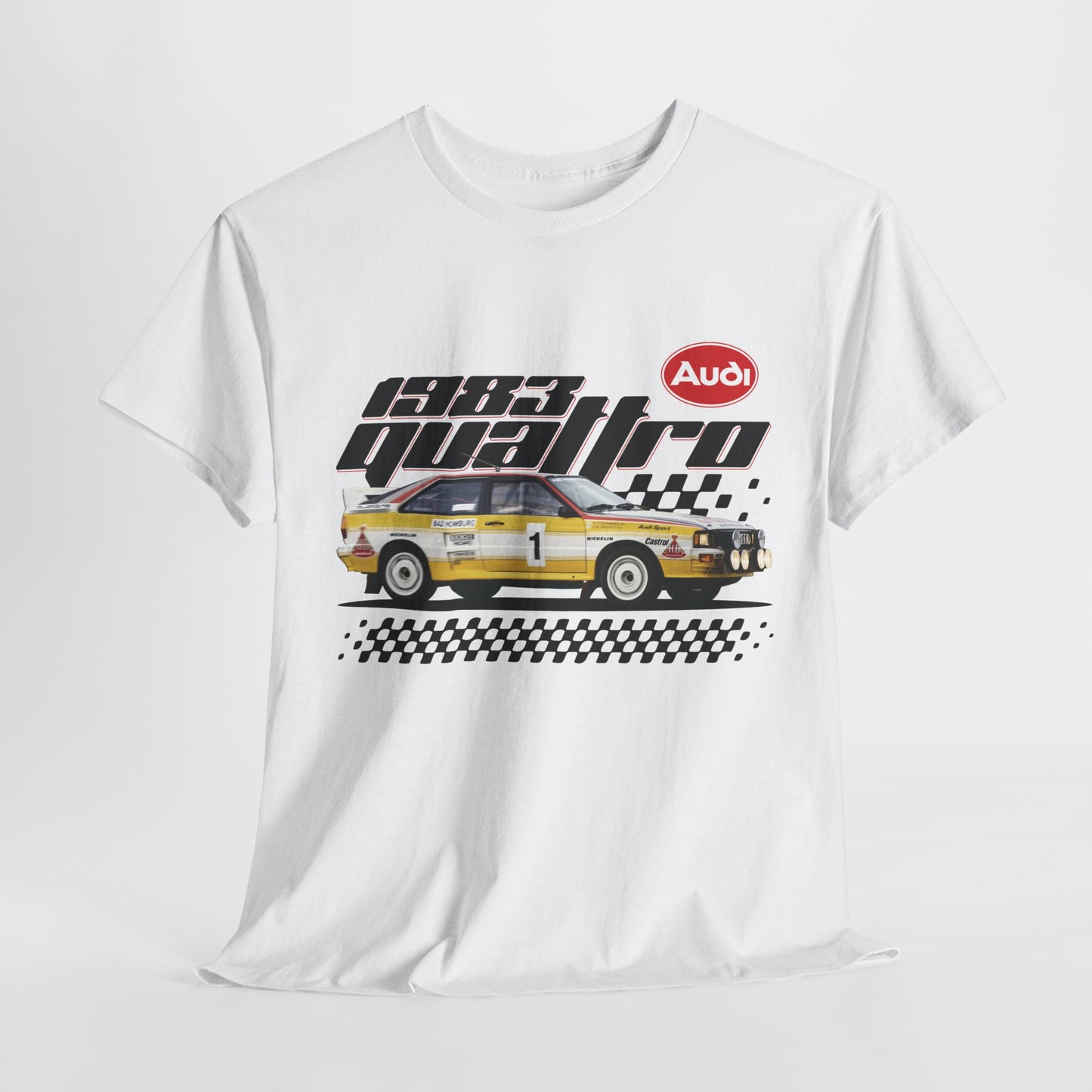 Audi Quattro S1 T-Shirt – Rally Legend