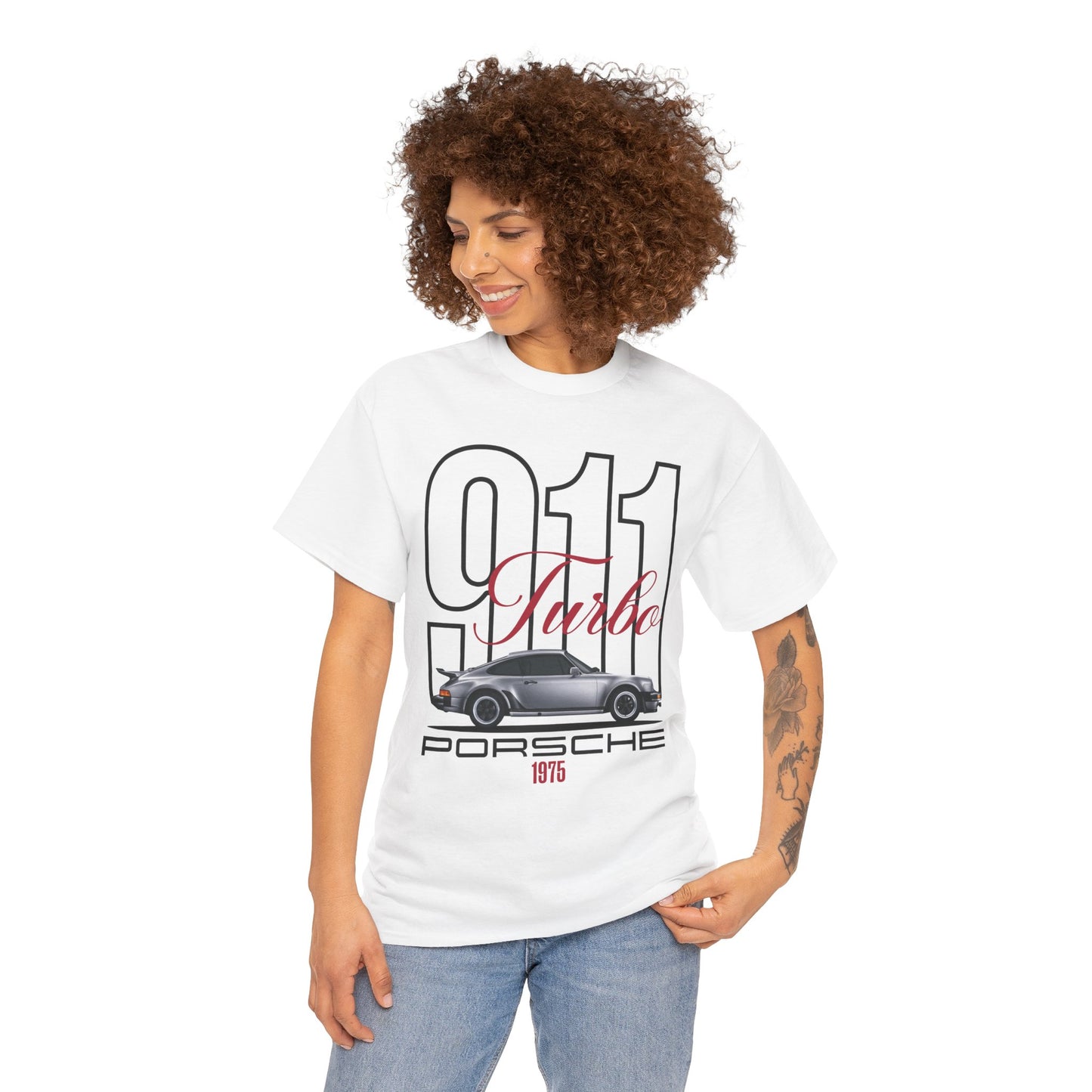 Porsche 911 Turbo 1975 T-Shirt – Classic Car Legend