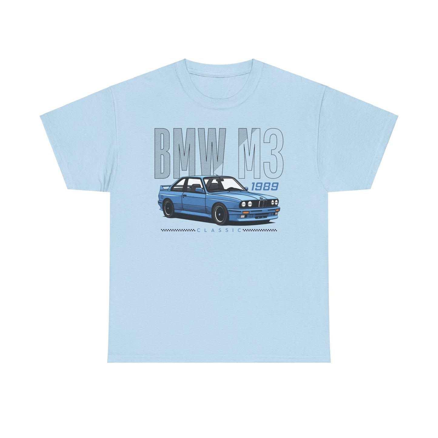 1989 Classic Car T-Shirt – Retro BMW E30 Design for Car Enthusiasts