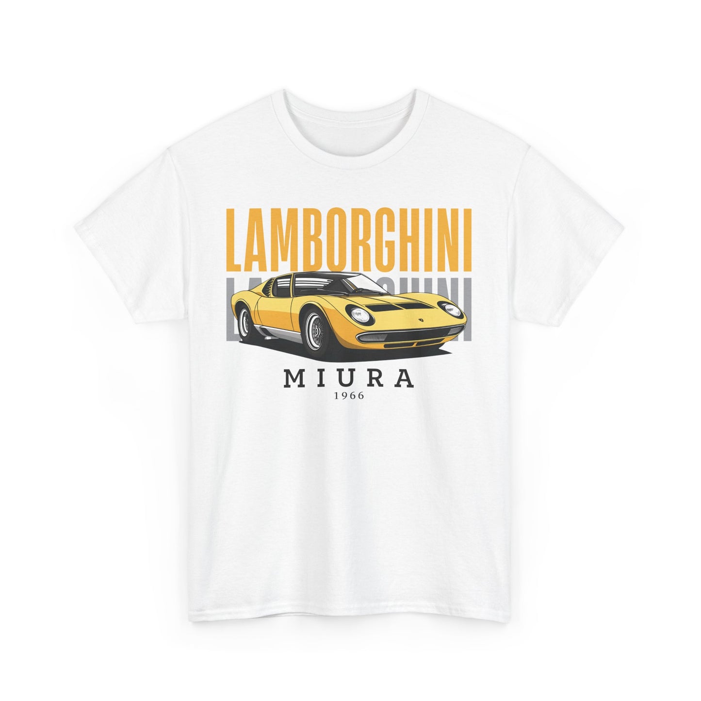 Lamborghini Miura T-Shirt – Classic Supercar Legend