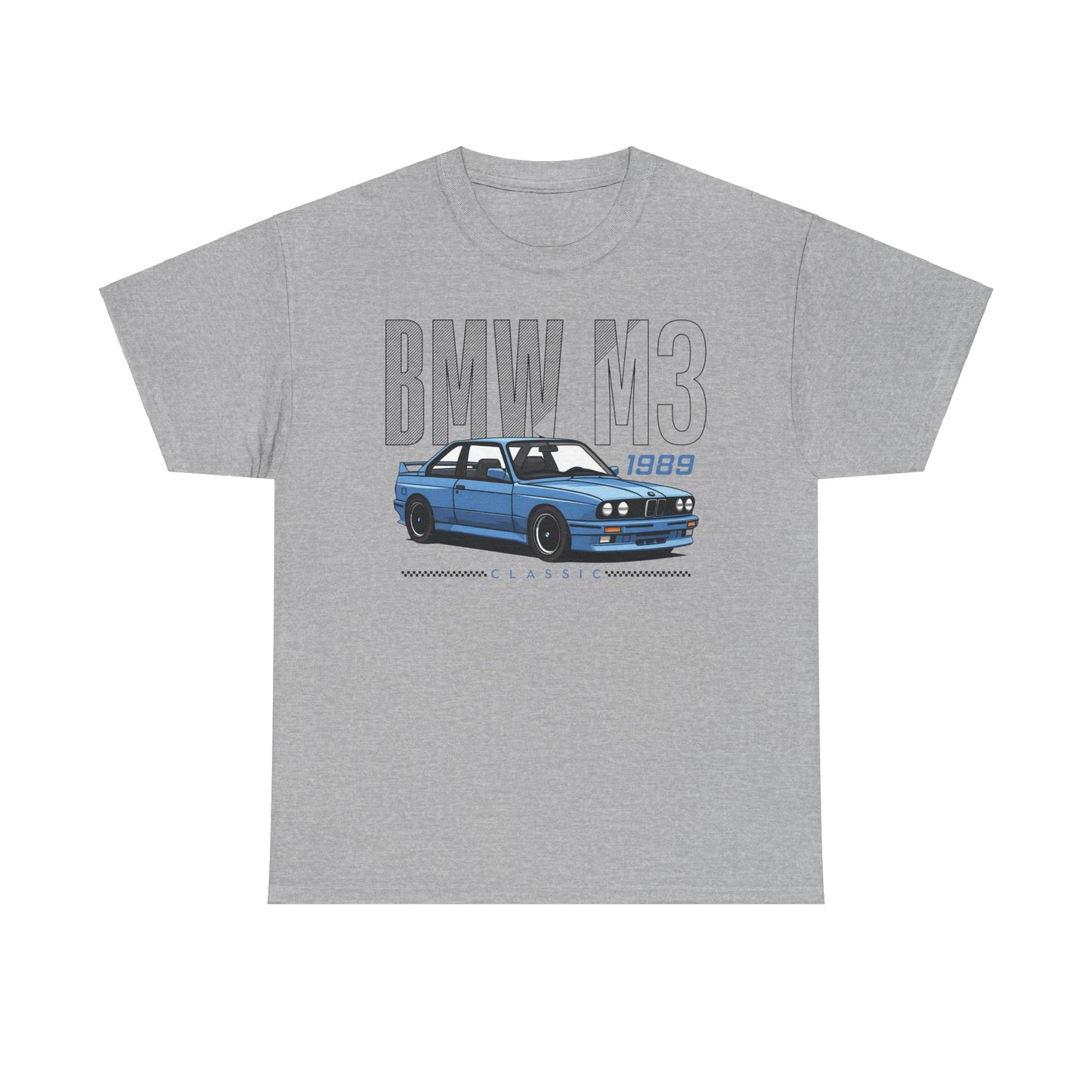 1989 Classic Car T-Shirt – Retro BMW E30 Design for Car Enthusiasts