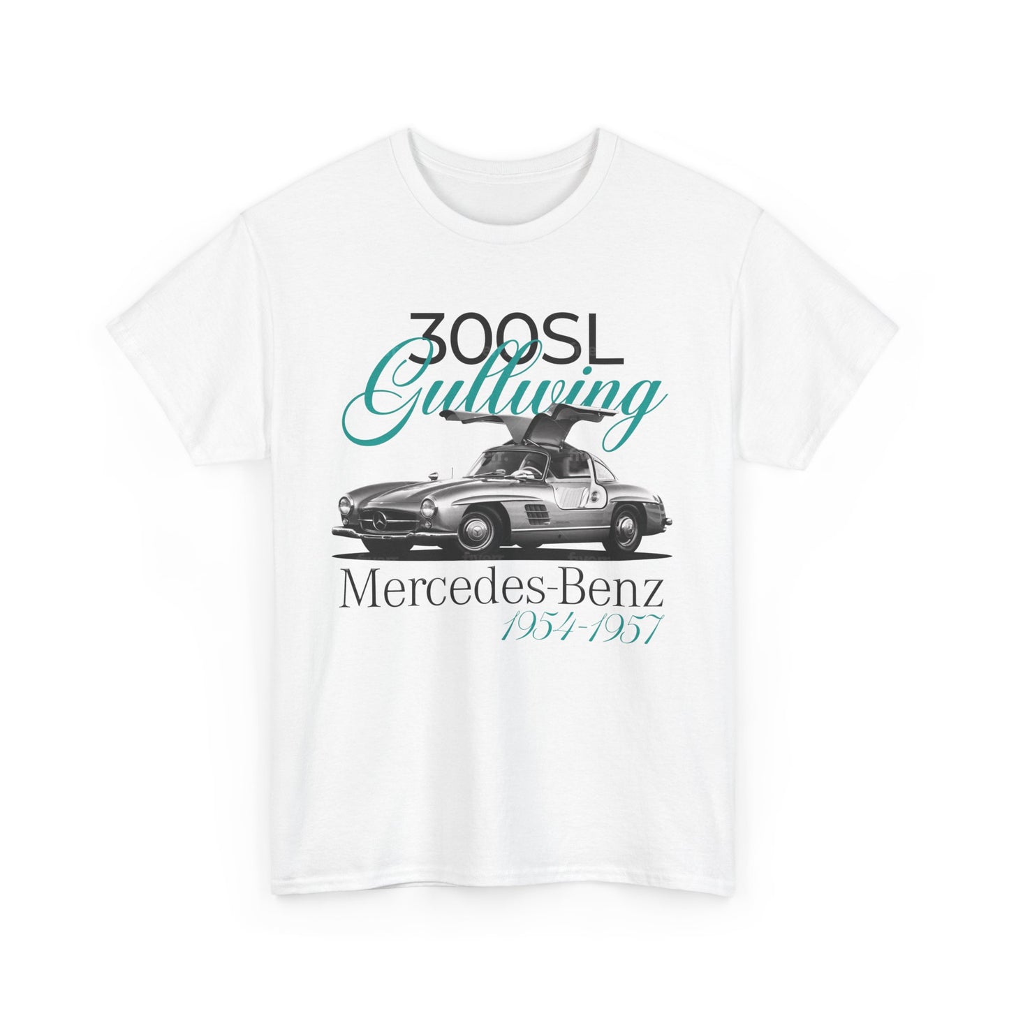 Mercedes-Benz 300SL Gullwing T-Shirt – Vintage Car Icon