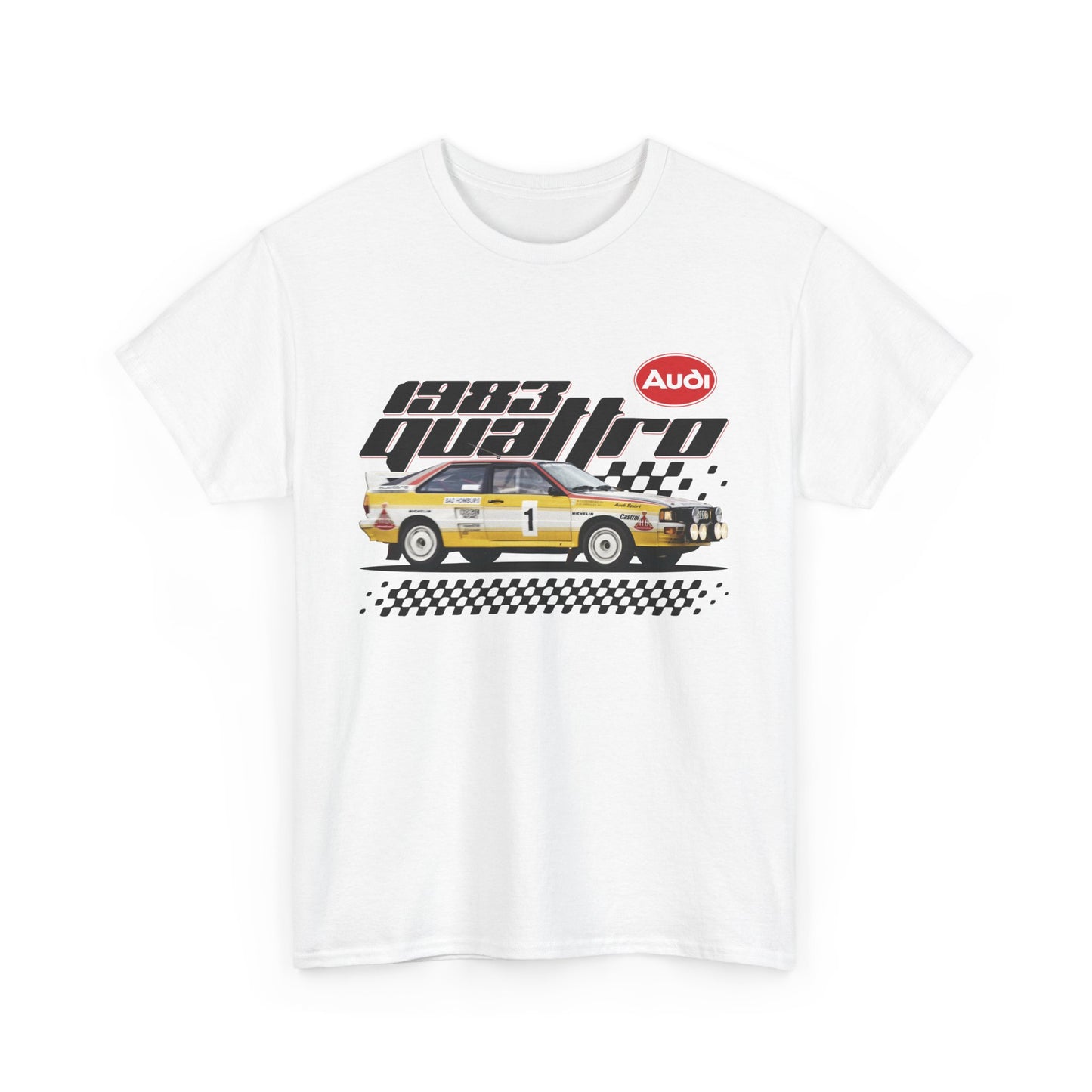 Audi Quattro S1 T-Shirt – Rally Legend