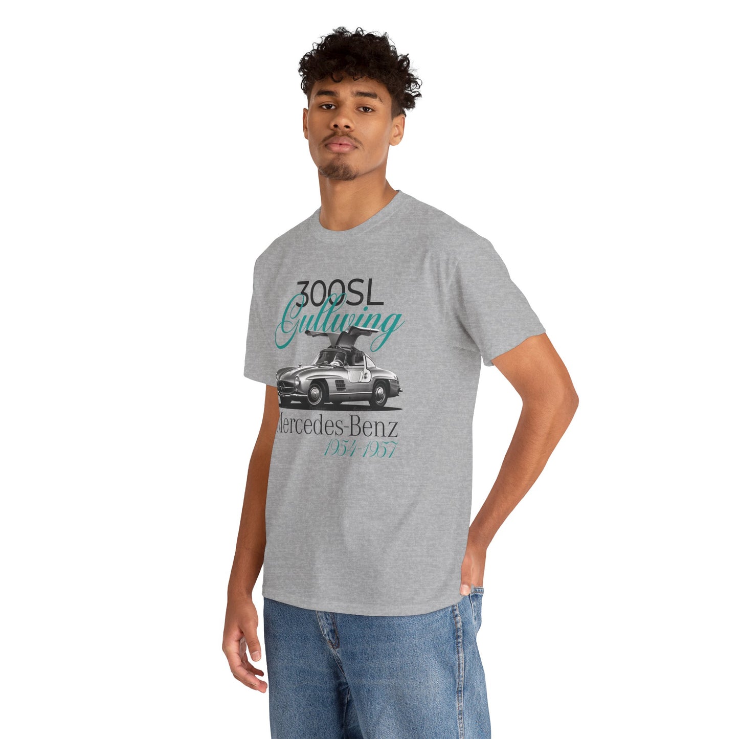 Mercedes-Benz 300SL Gullwing T-Shirt – Vintage Car Icon