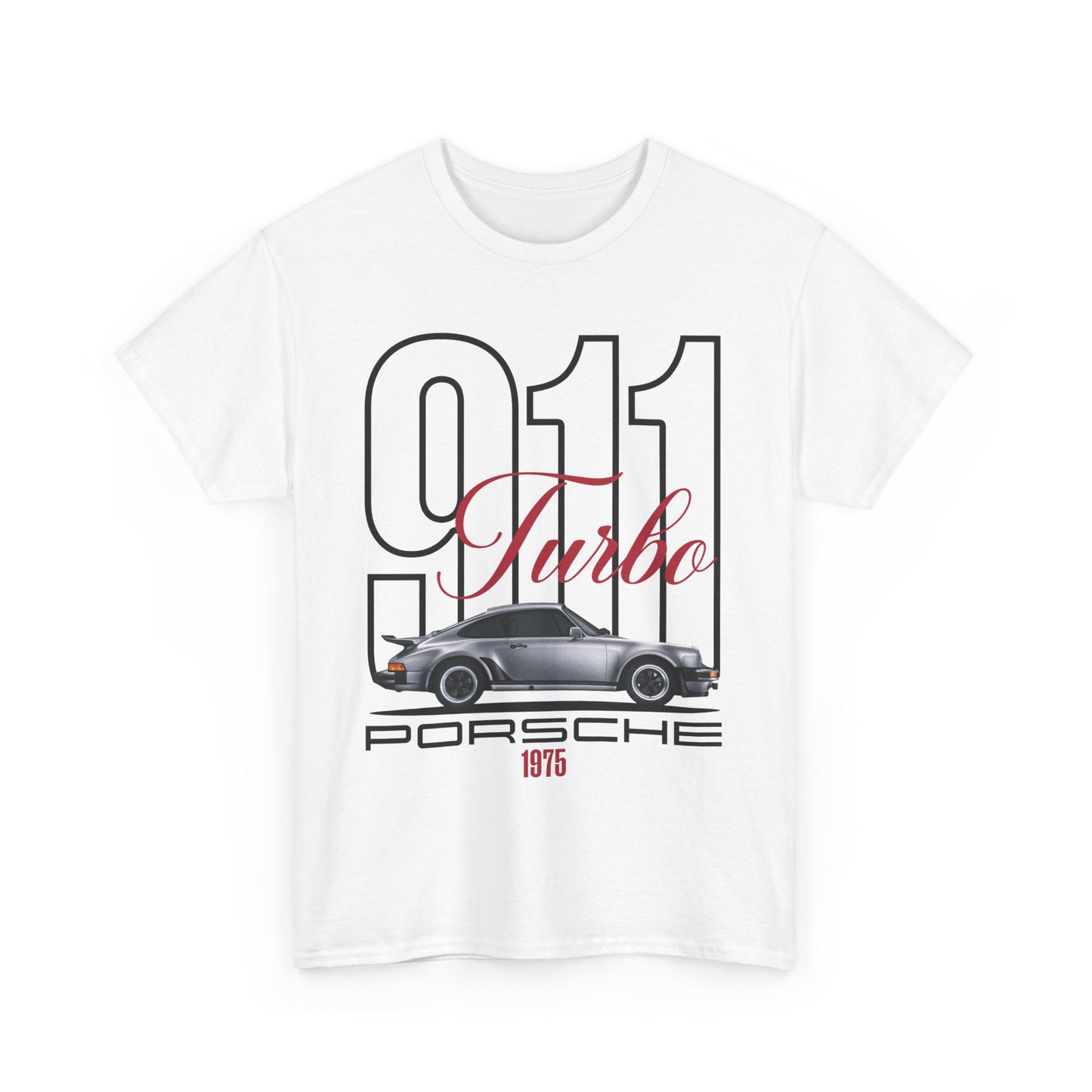 Porsche 911 Turbo 1975 T-Shirt – Classic Car Legend