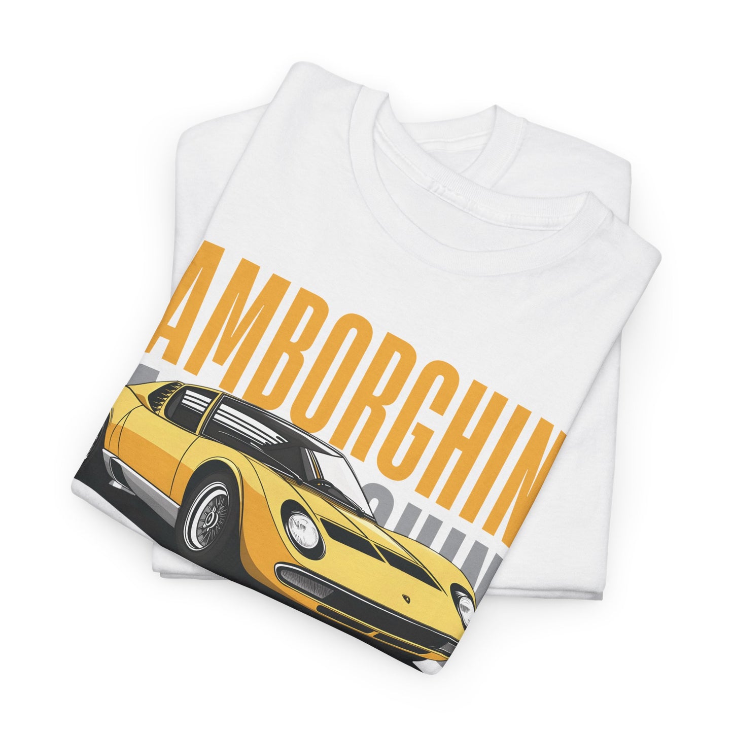 Lamborghini Miura T-Shirt – Classic Supercar Legend