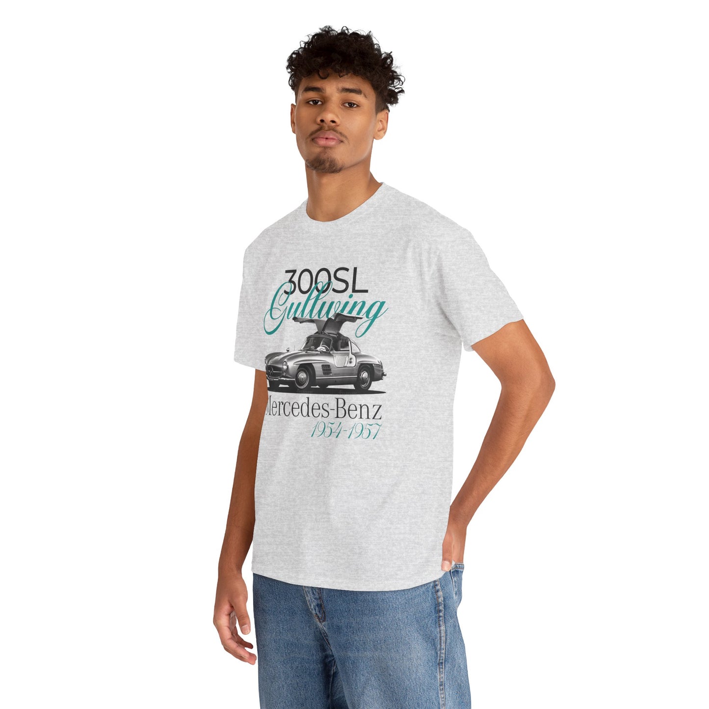 Mercedes-Benz 300SL Gullwing T-Shirt – Vintage Car Icon