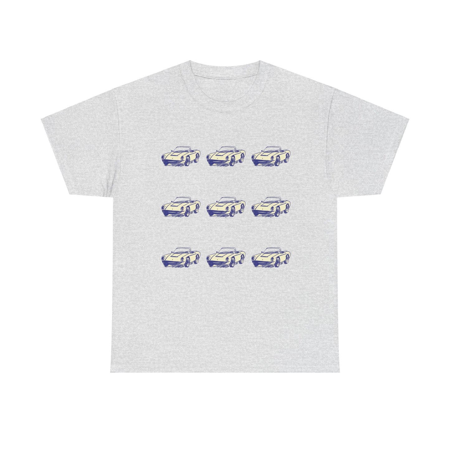 Vintage Cabriolet T-Shirt – Retro Classic Car Design for Car Lovers (light)