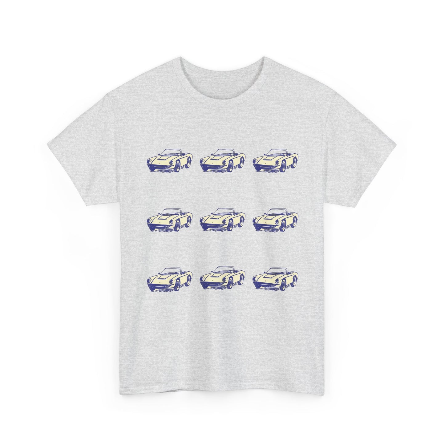 Vintage Cabriolet T-Shirt – Retro Classic Car Design for Car Lovers (light)