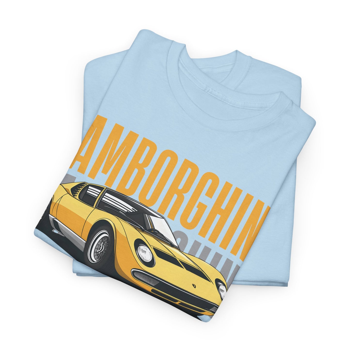 Lamborghini Miura T-Shirt – Classic Supercar Legend