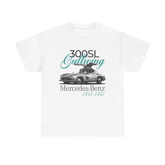 Mercedes-Benz 300SL Gullwing T-Shirt – Vintage Car Icon