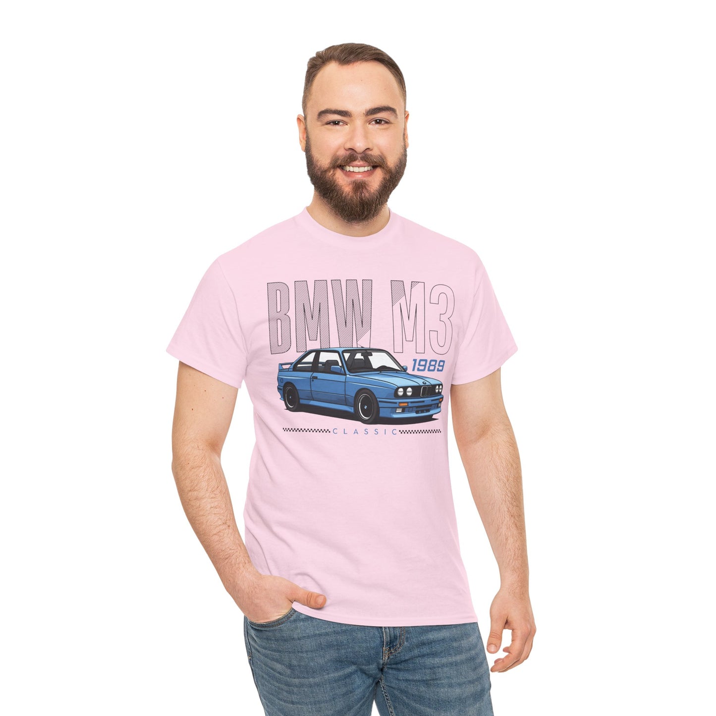 1989 Classic Car T-Shirt – Retro BMW E30 Design for Car Enthusiasts