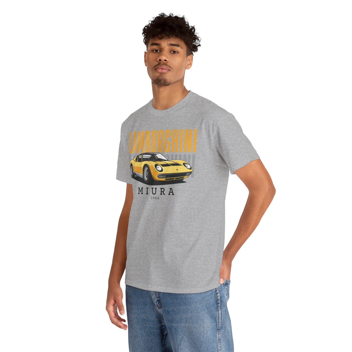 Lamborghini Miura T-Shirt – Classic Supercar Legend