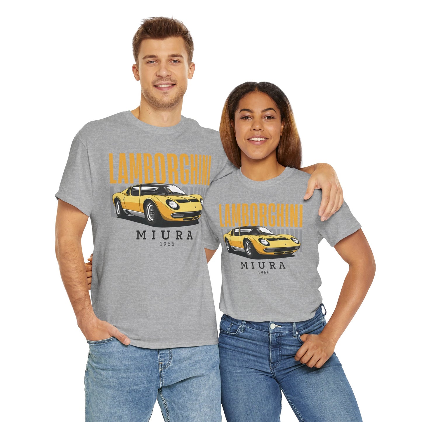 Lamborghini Miura T-Shirt – Classic Supercar Legend