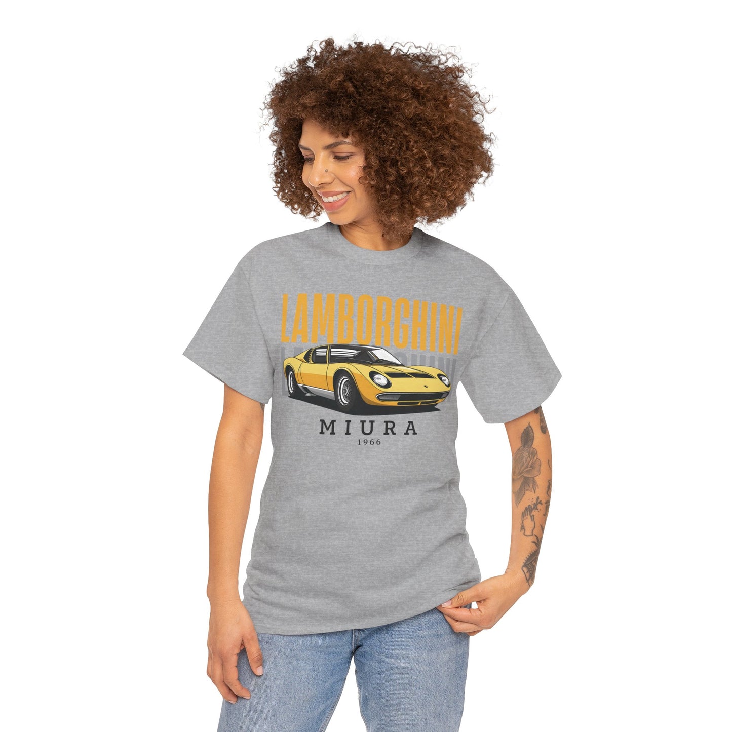 Lamborghini Miura T-Shirt – Classic Supercar Legend