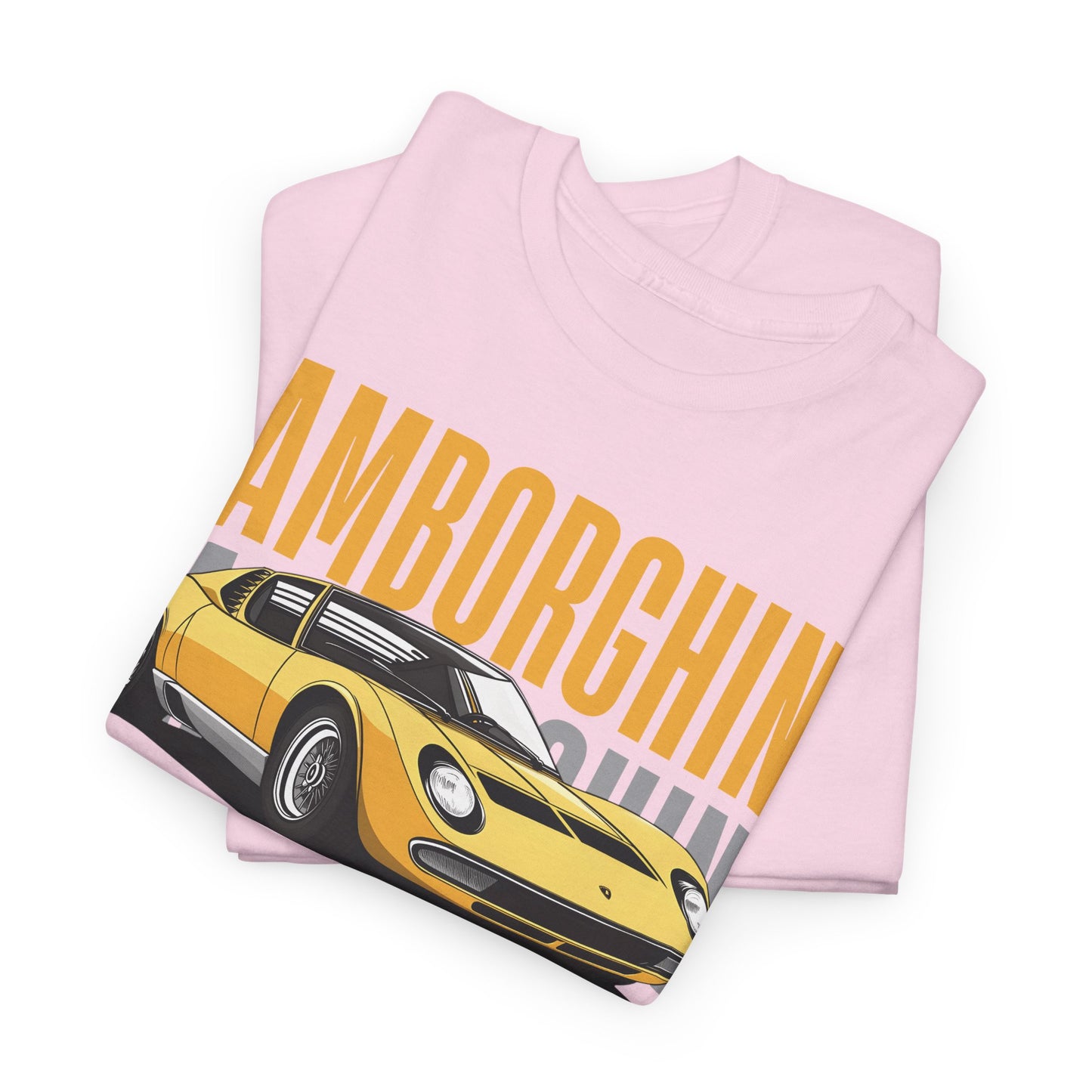 Lamborghini Miura T-Shirt – Classic Supercar Legend