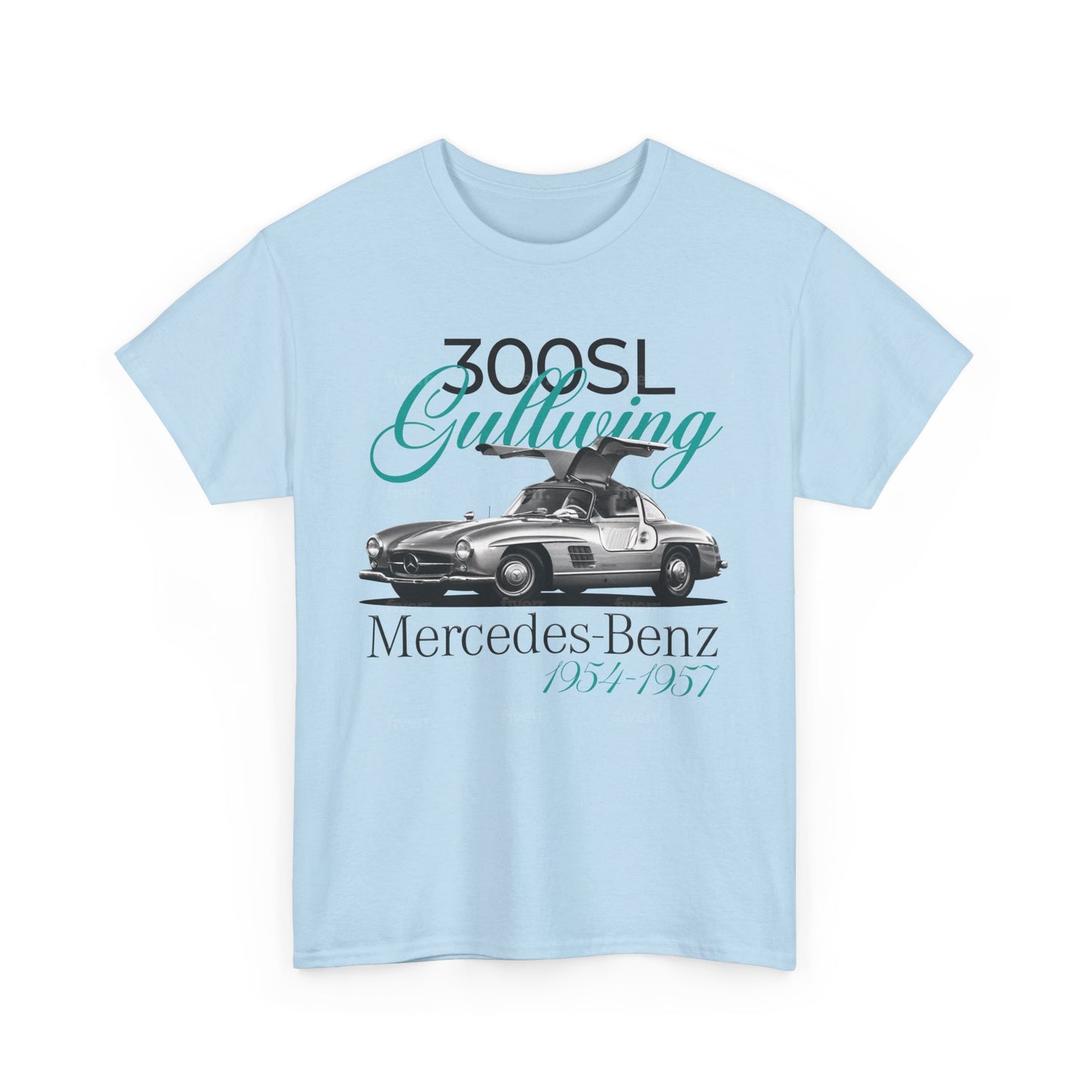 Mercedes-Benz 300SL Gullwing T-Shirt – Vintage Car Icon