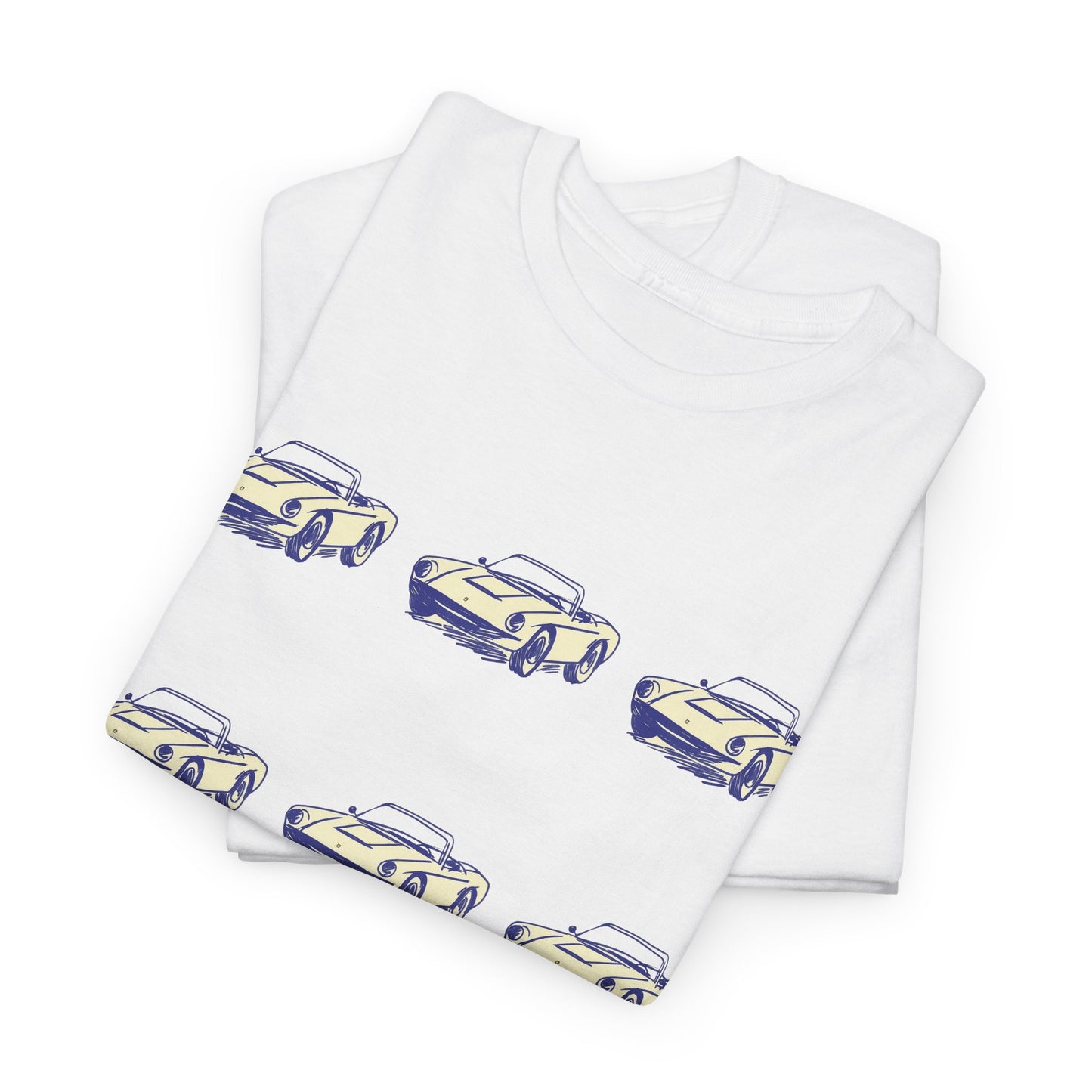 Vintage Cabriolet T-Shirt – Retro Classic Car Design for Car Lovers (light)