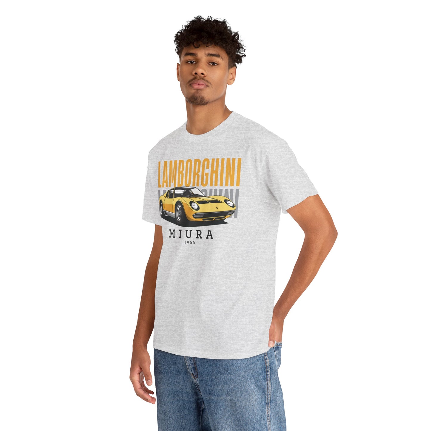 Lamborghini Miura T-Shirt – Classic Supercar Legend