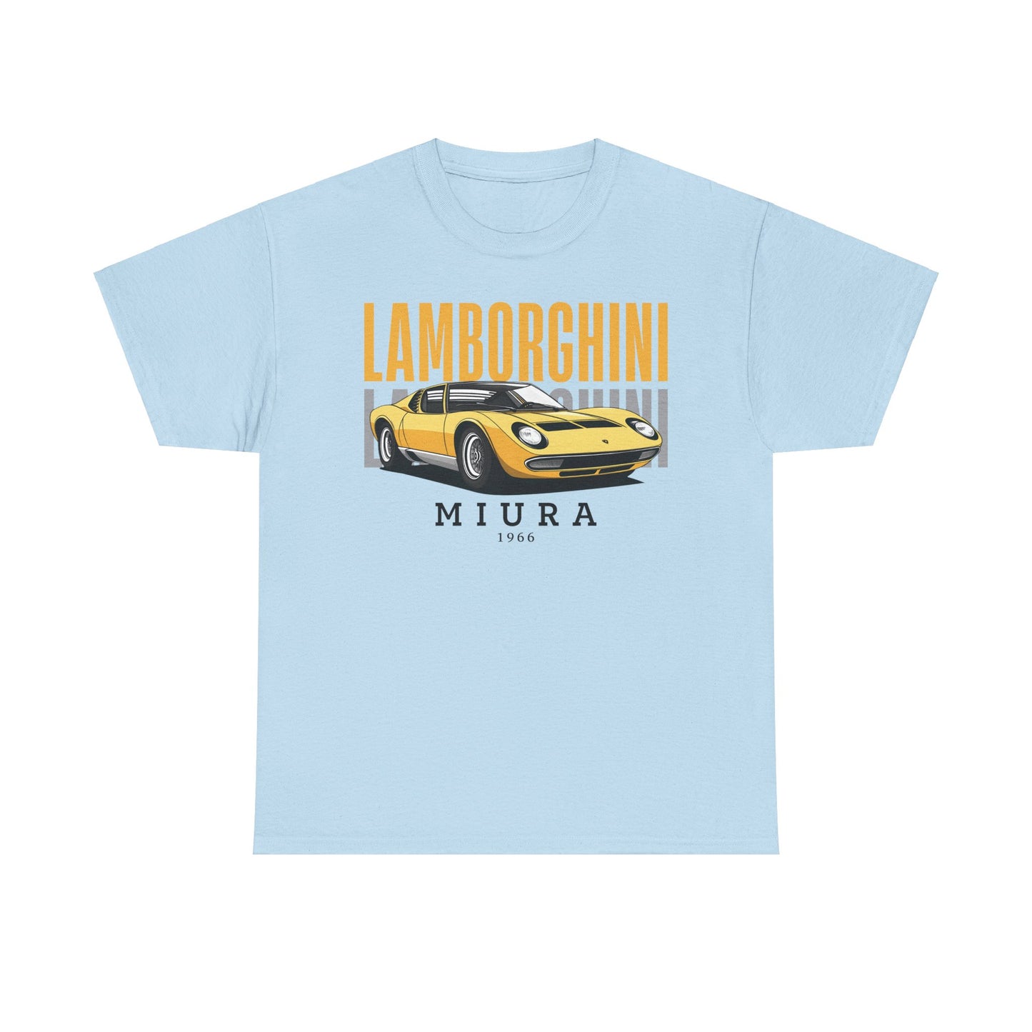 Lamborghini Miura T-Shirt – Classic Supercar Legend