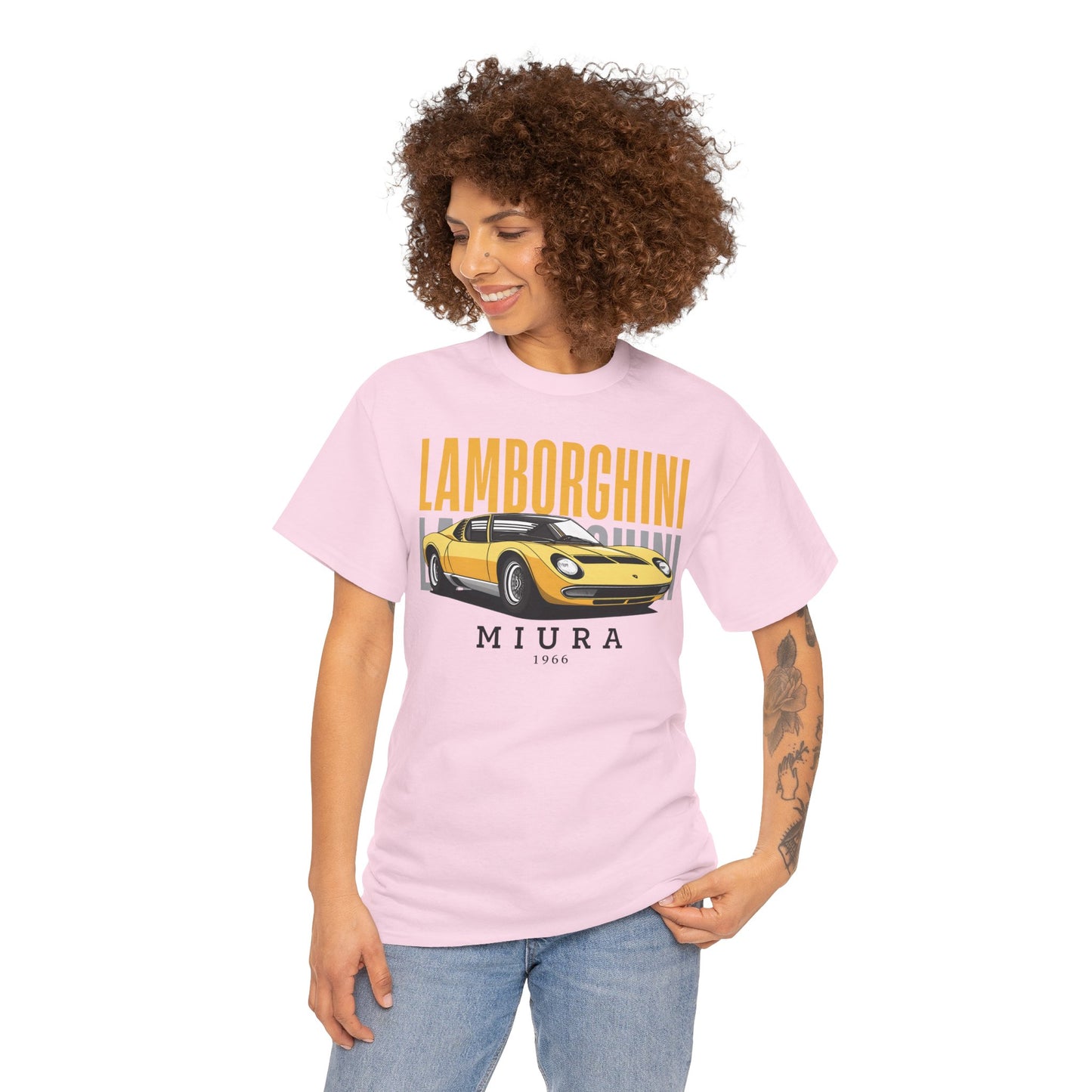 Lamborghini Miura T-Shirt – Classic Supercar Legend