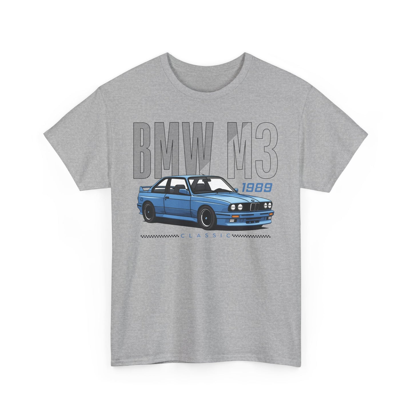 1989 Classic Car T-Shirt – Retro BMW E30 Design for Car Enthusiasts