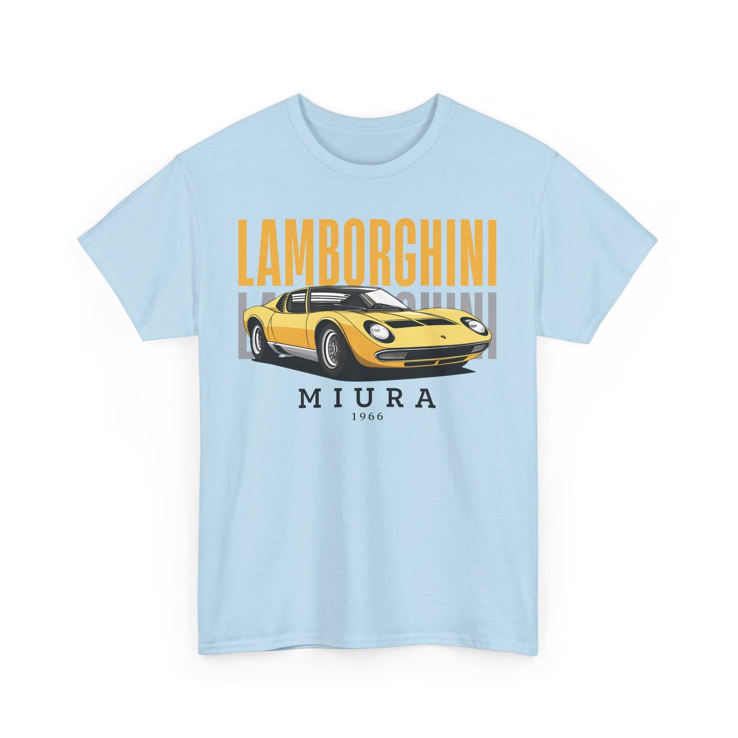 Lamborghini Miura T-Shirt – Classic Supercar Legend