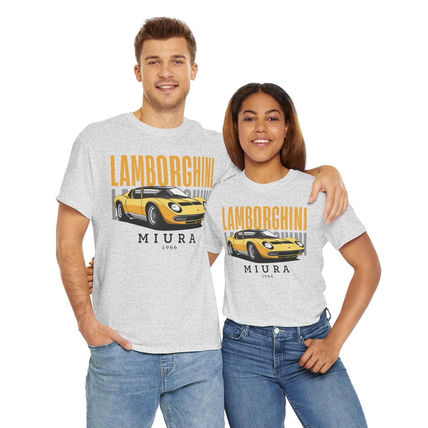 Lamborghini Miura T-Shirt – Classic Supercar Legend