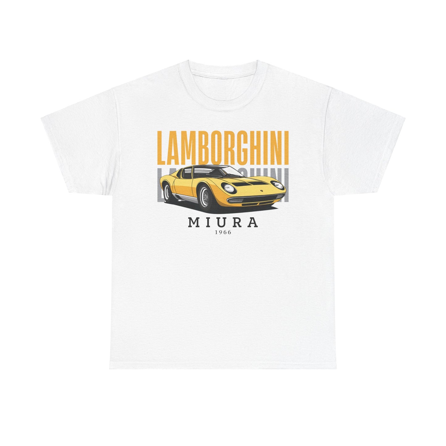 Lamborghini Miura T-Shirt – Classic Supercar Legend