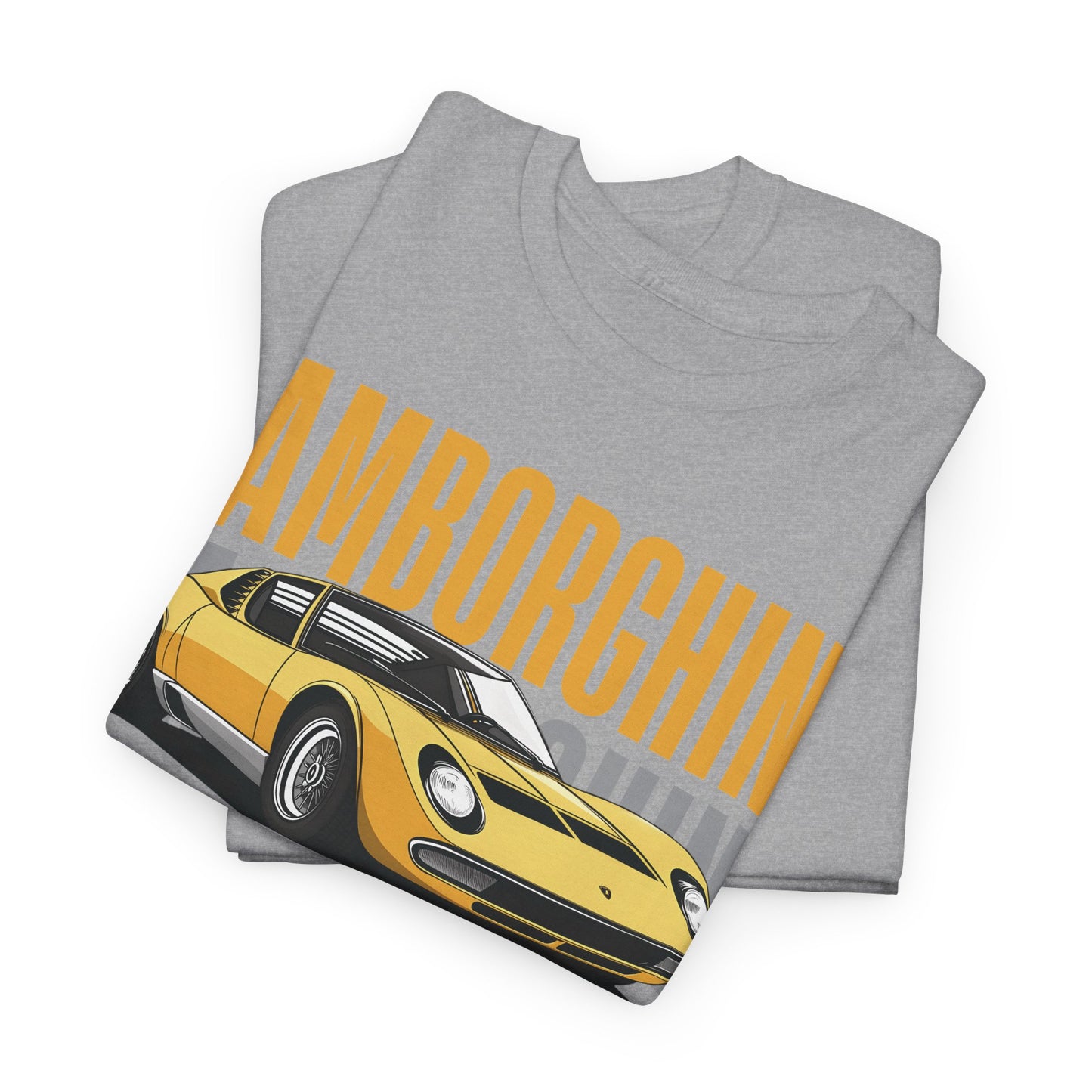 Lamborghini Miura T-Shirt – Classic Supercar Legend